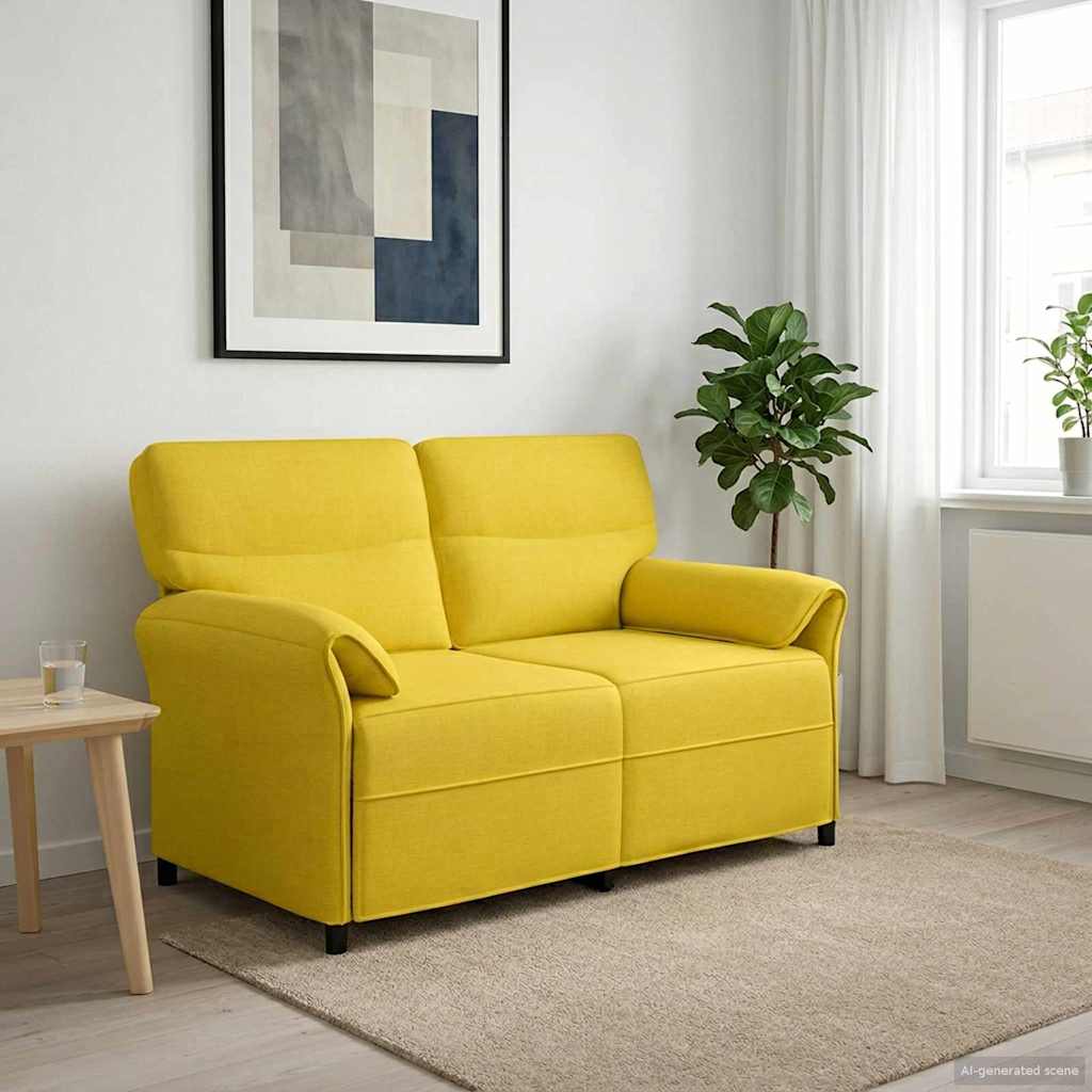 Sofa 100% poliester, metalna konstrukcija, MDF, Šperploča