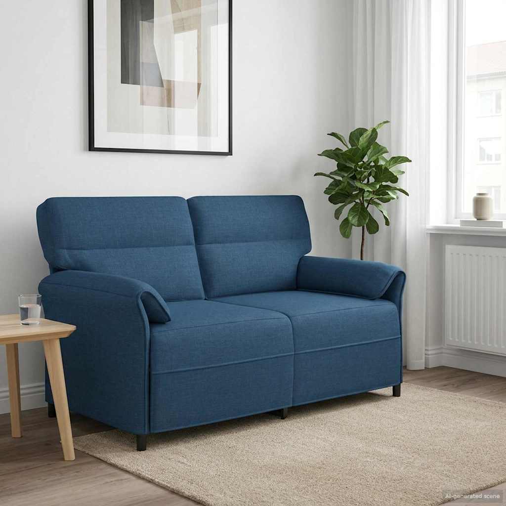 Sofa 100% poliester, metalna konstrukcija, MDF, Šperploča