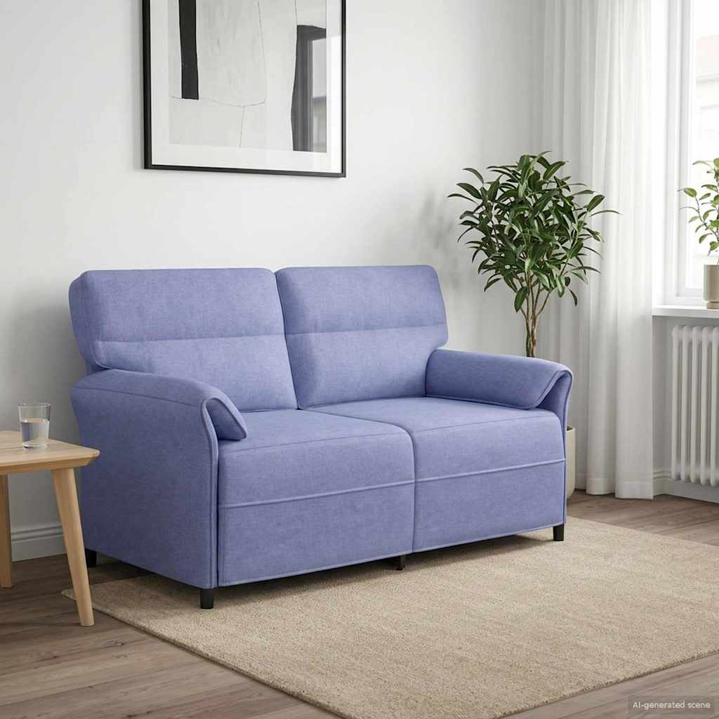 Sofa 100% poliester, metalna konstrukcija, MDF, Šperploča