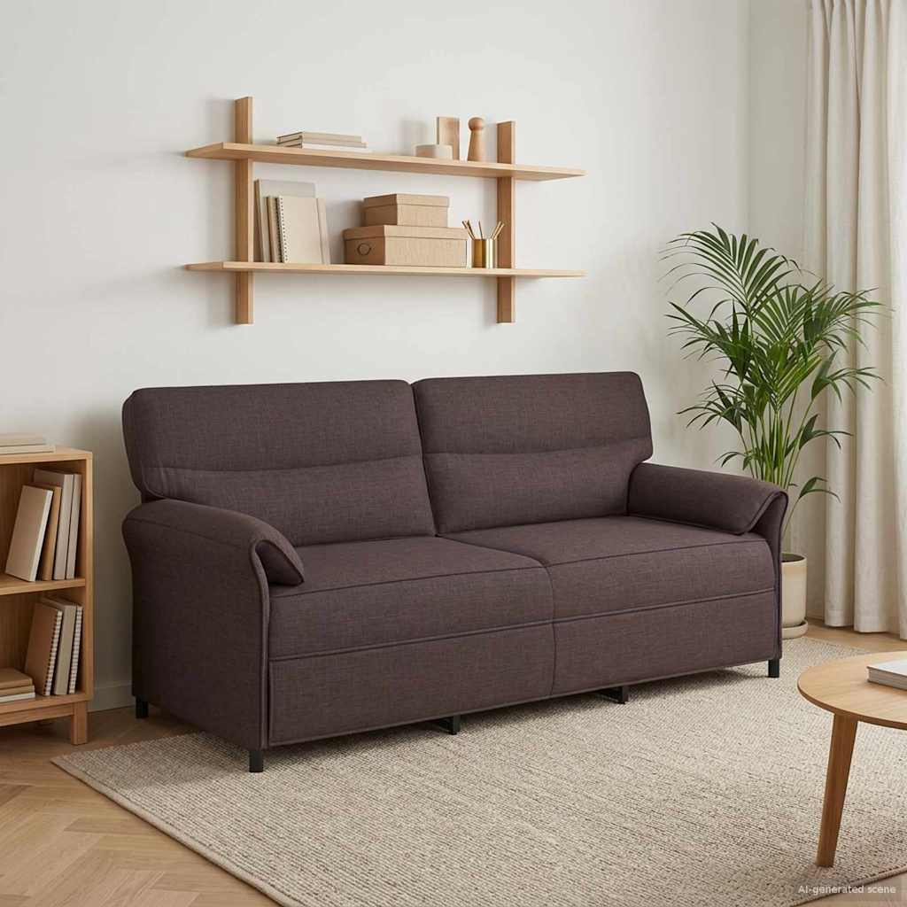 Sofa 100% poliester, metalna konstrukcija, MDF, Šperploča