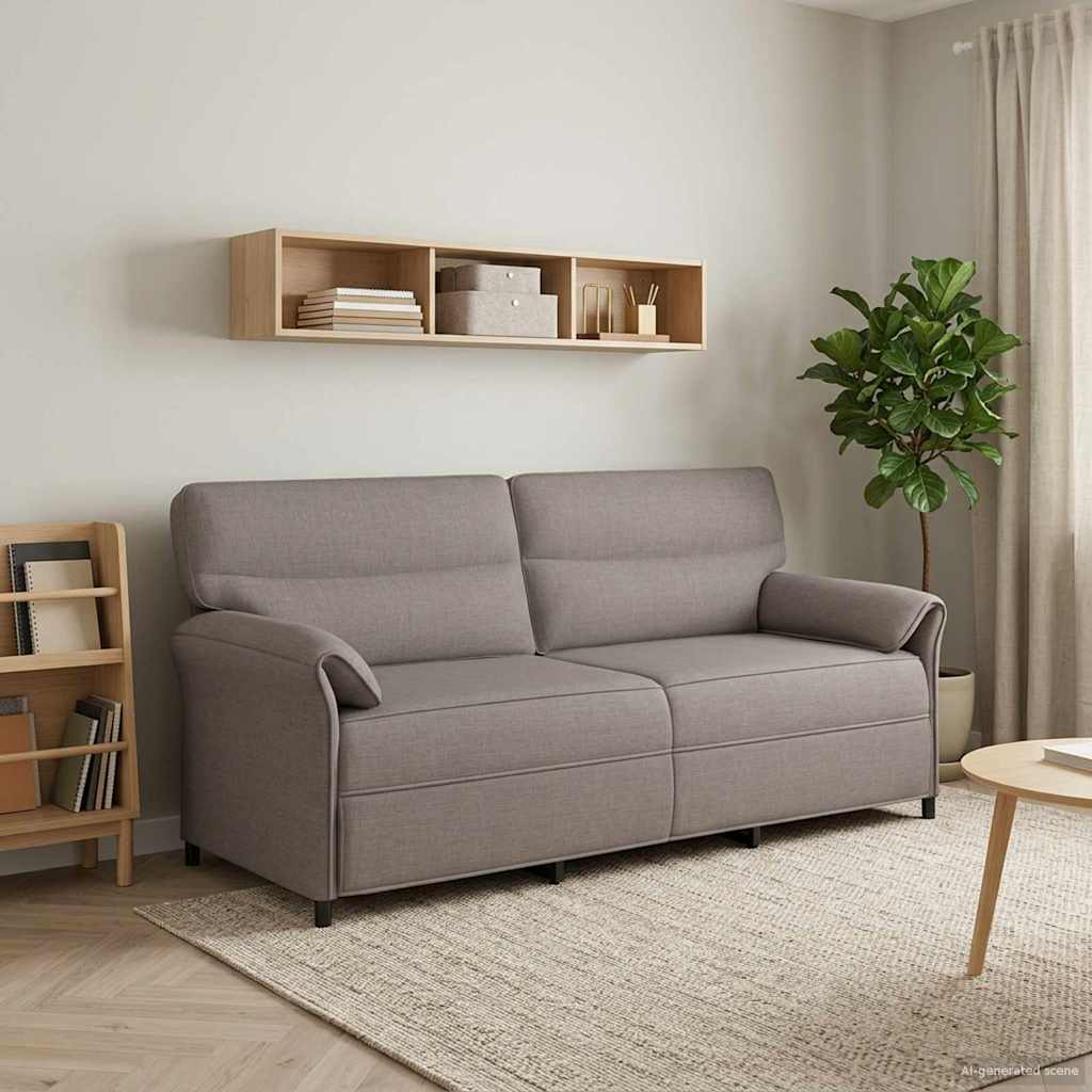 Sofa 100% poliester, metalna konstrukcija, MDF, Šperploča