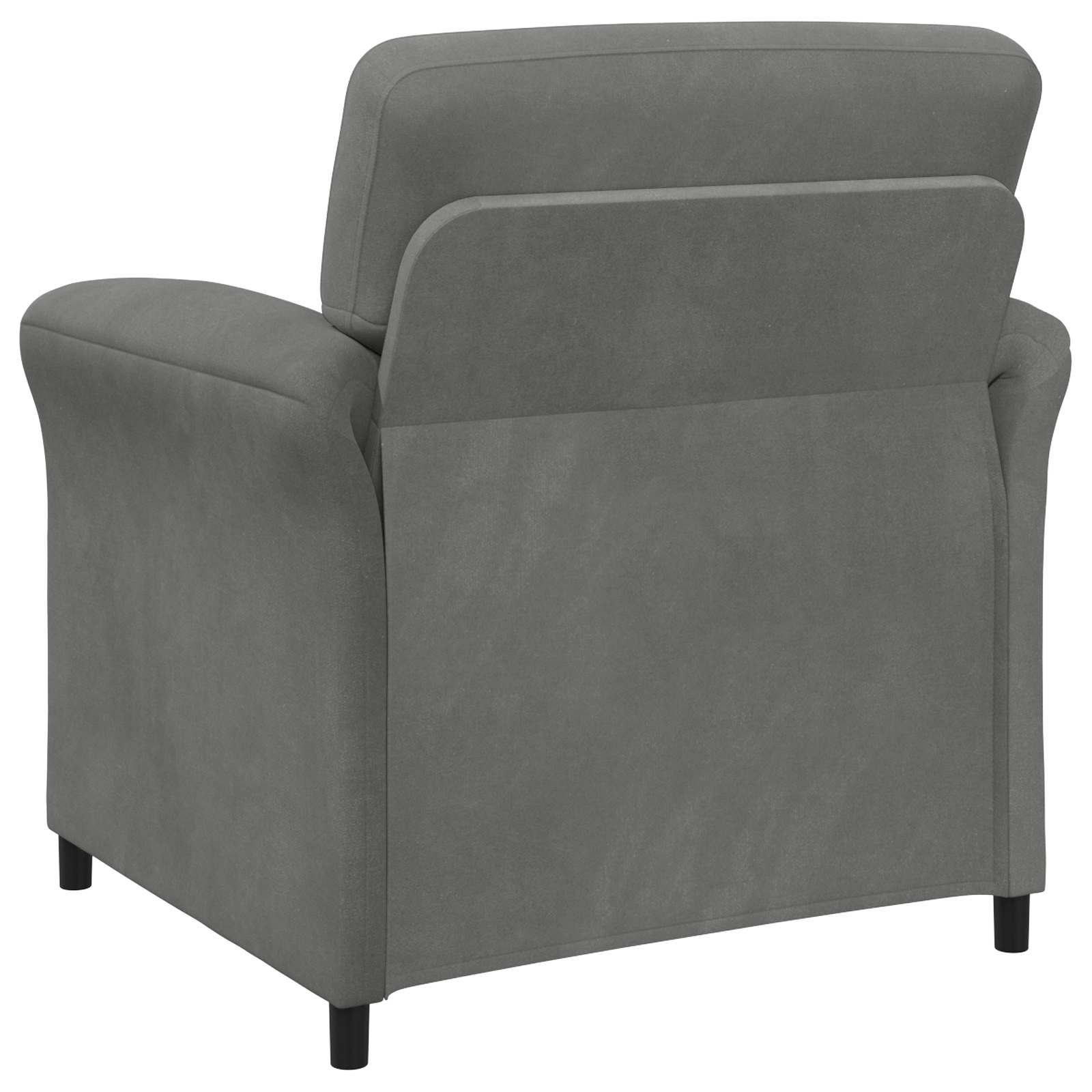 Jednosed Tamnosiva 88 x 83 x 95 cm Baršun