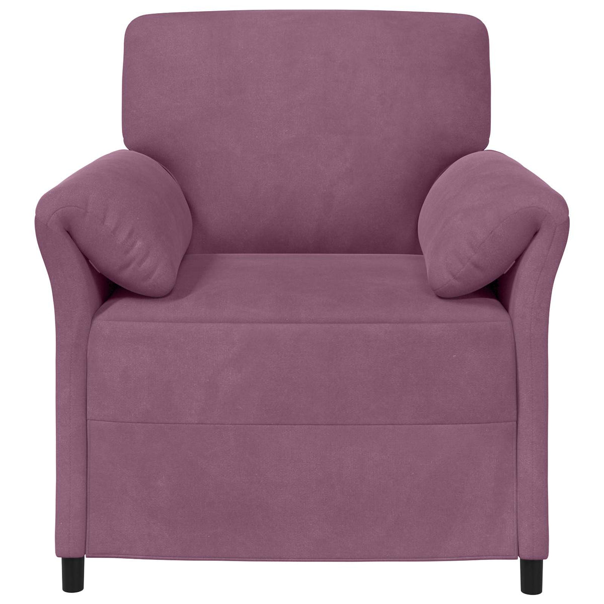 Jednosed Ljubičasta 88 x 83 x 95 cm Baršun