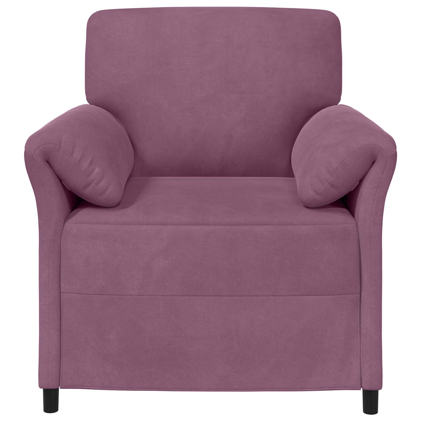 Jednosed Ljubičasta 88 x 83 x 95 cm Baršun
