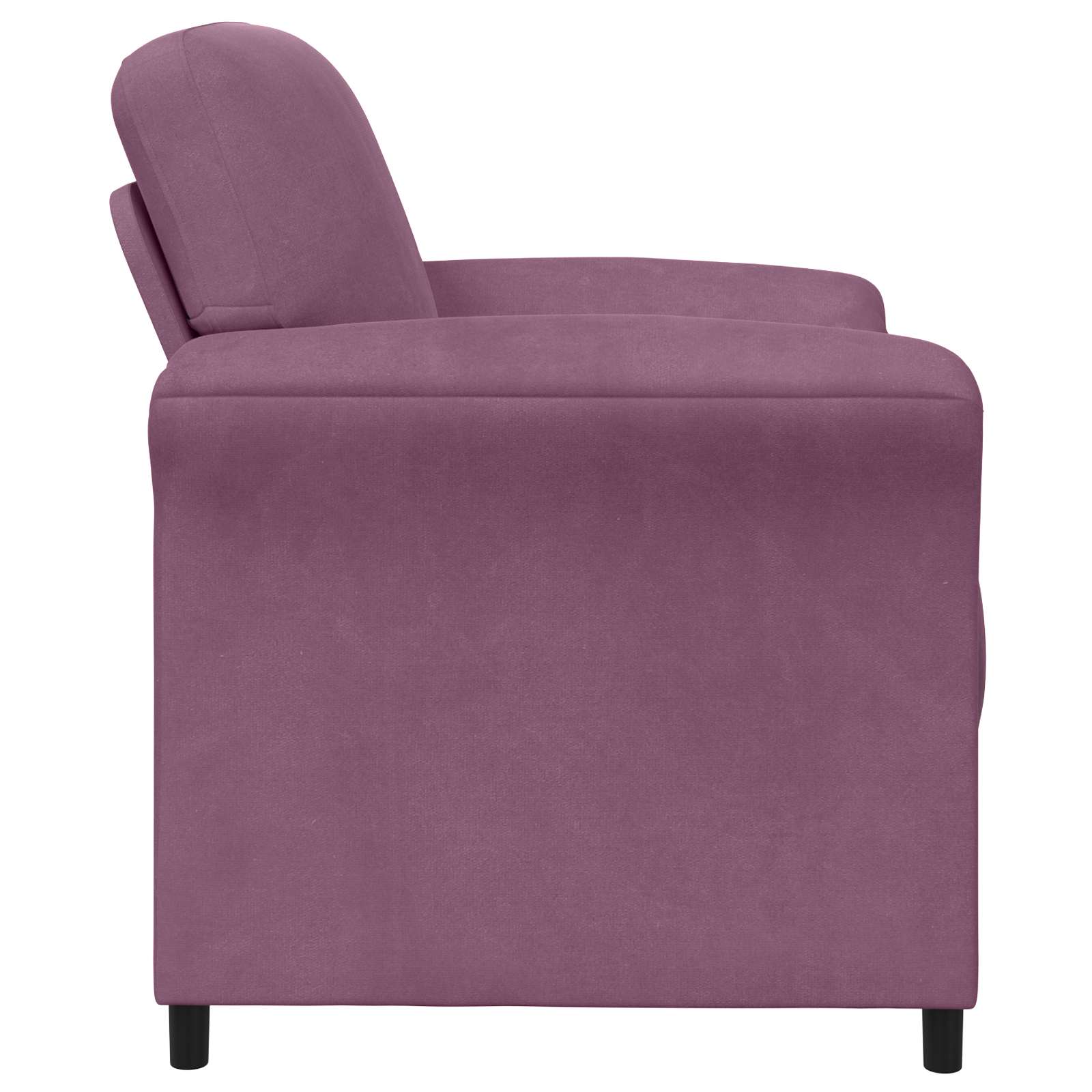 Jednosed Ljubičasta 88 x 83 x 95 cm Baršun