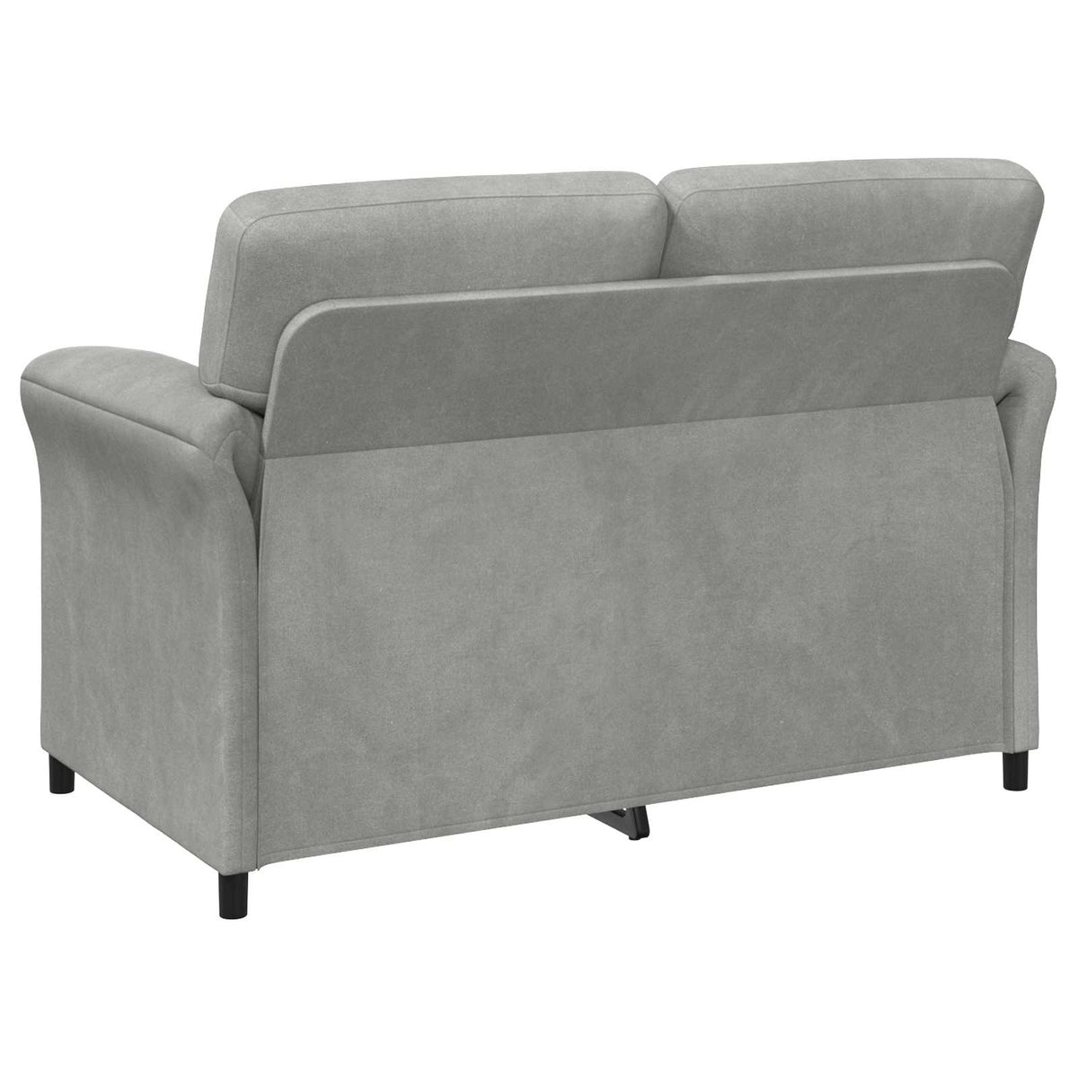 Sofa za dvije osobe Svjetlosiva 138 x 83 x 95 cm Baršun