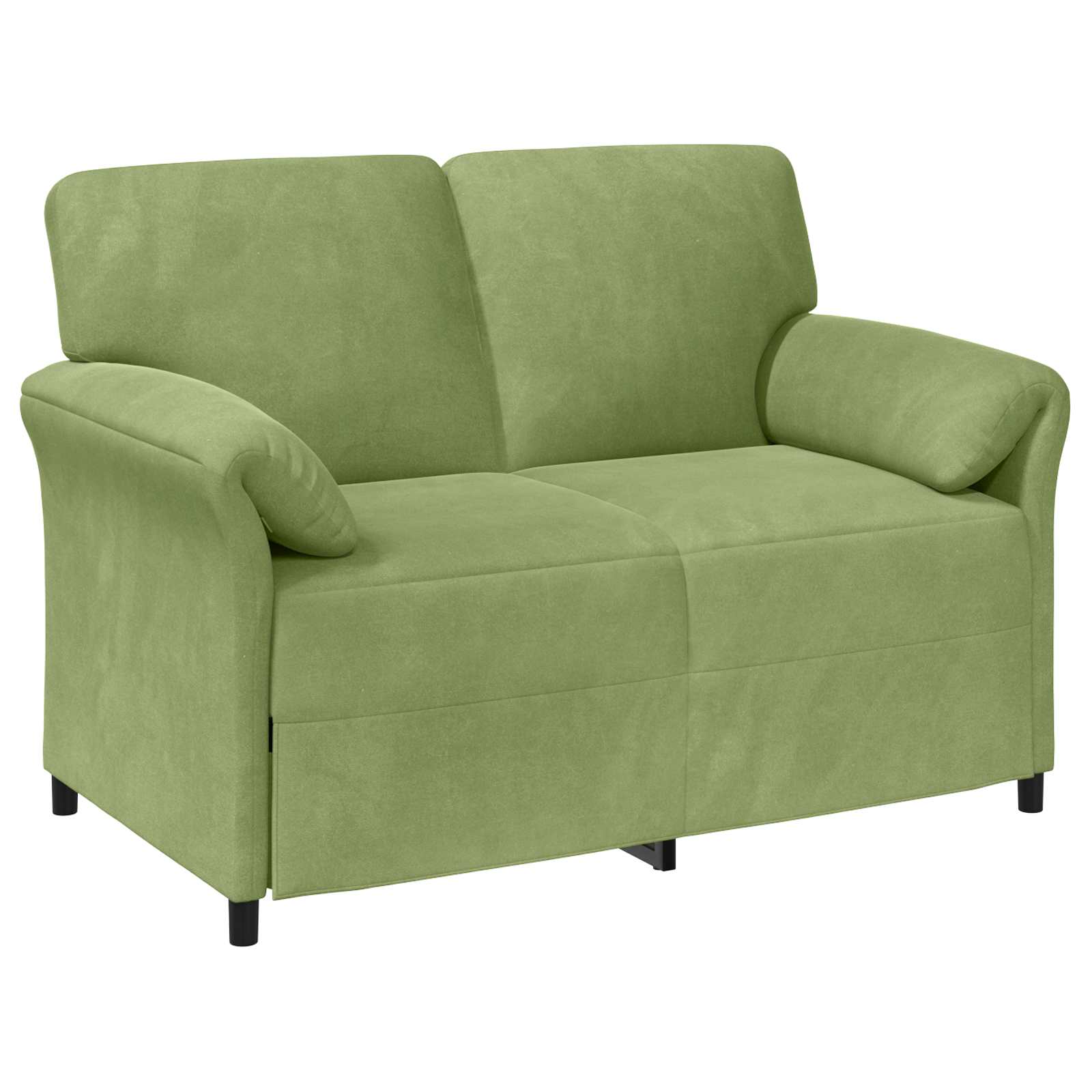Sofa za dvije osobe Svijetlo zelena 138 x 83 x 95 cm Baršun
