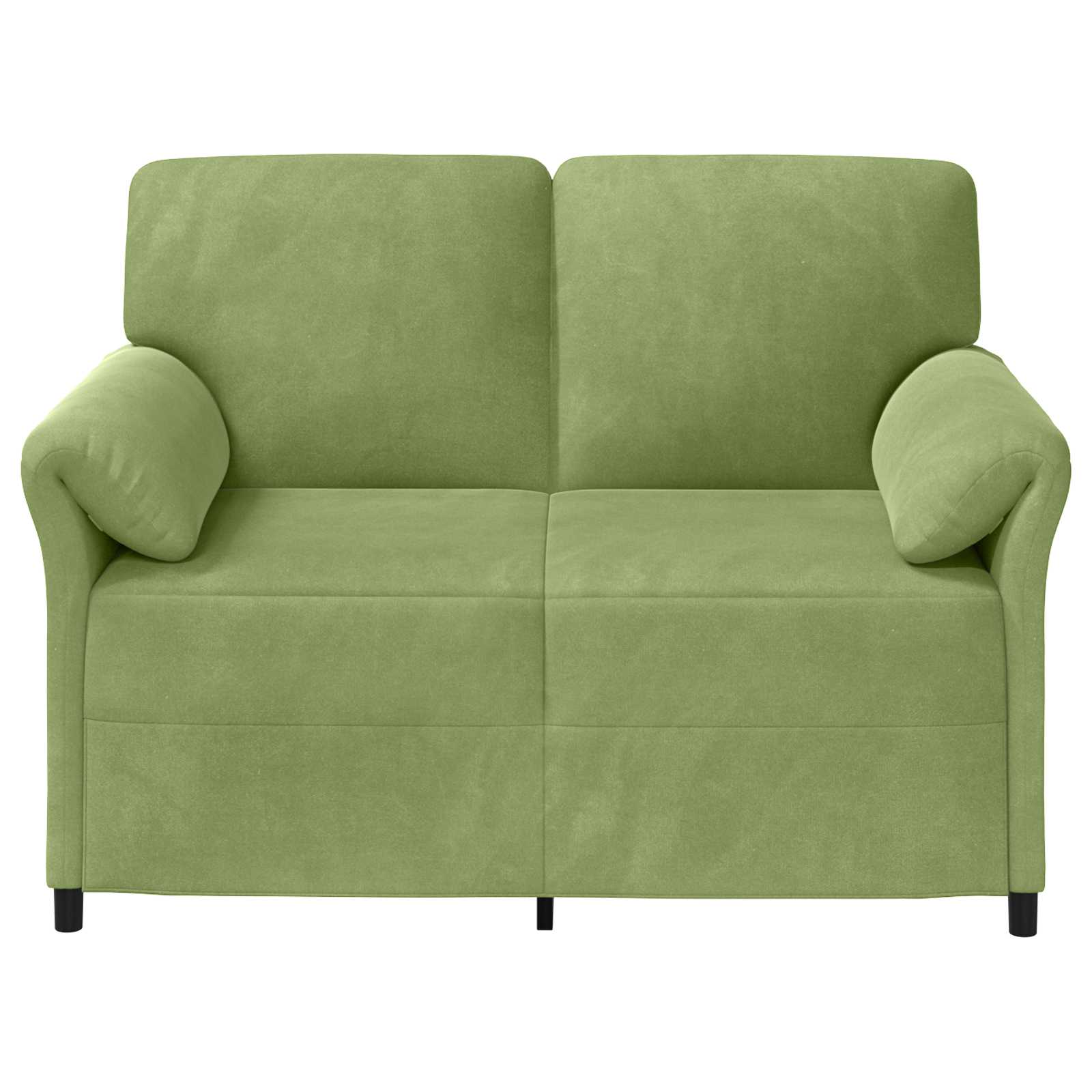 Sofa za dvije osobe Svijetlo zelena 138 x 83 x 95 cm Baršun