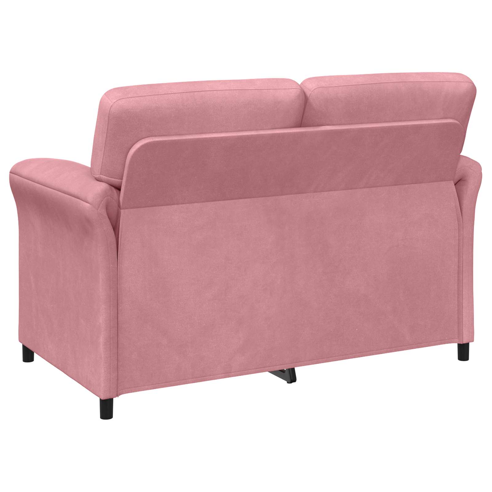 Sofa za dvije osobe Ružičasta 138 x 83 x 95 cm Baršun