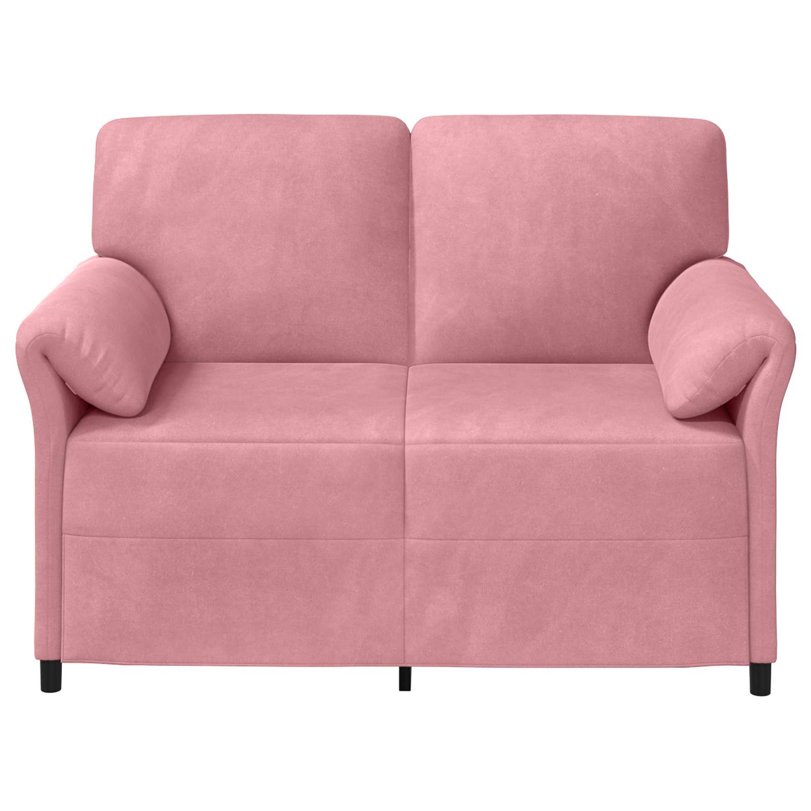 Sofa za dvije osobe Ružičasta 138 x 83 x 95 cm Baršun