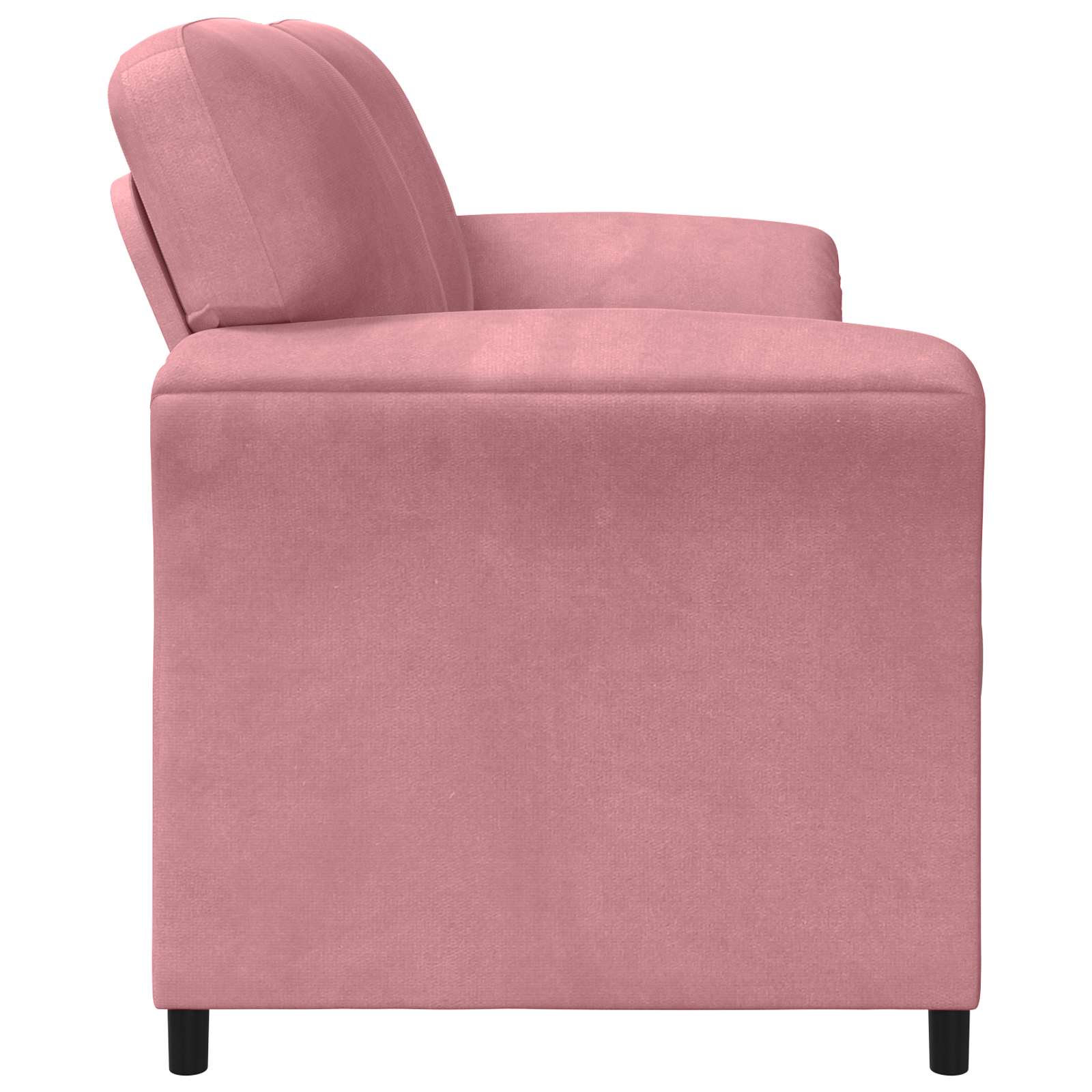 Sofa za dvije osobe Ružičasta 138 x 83 x 95 cm Baršun