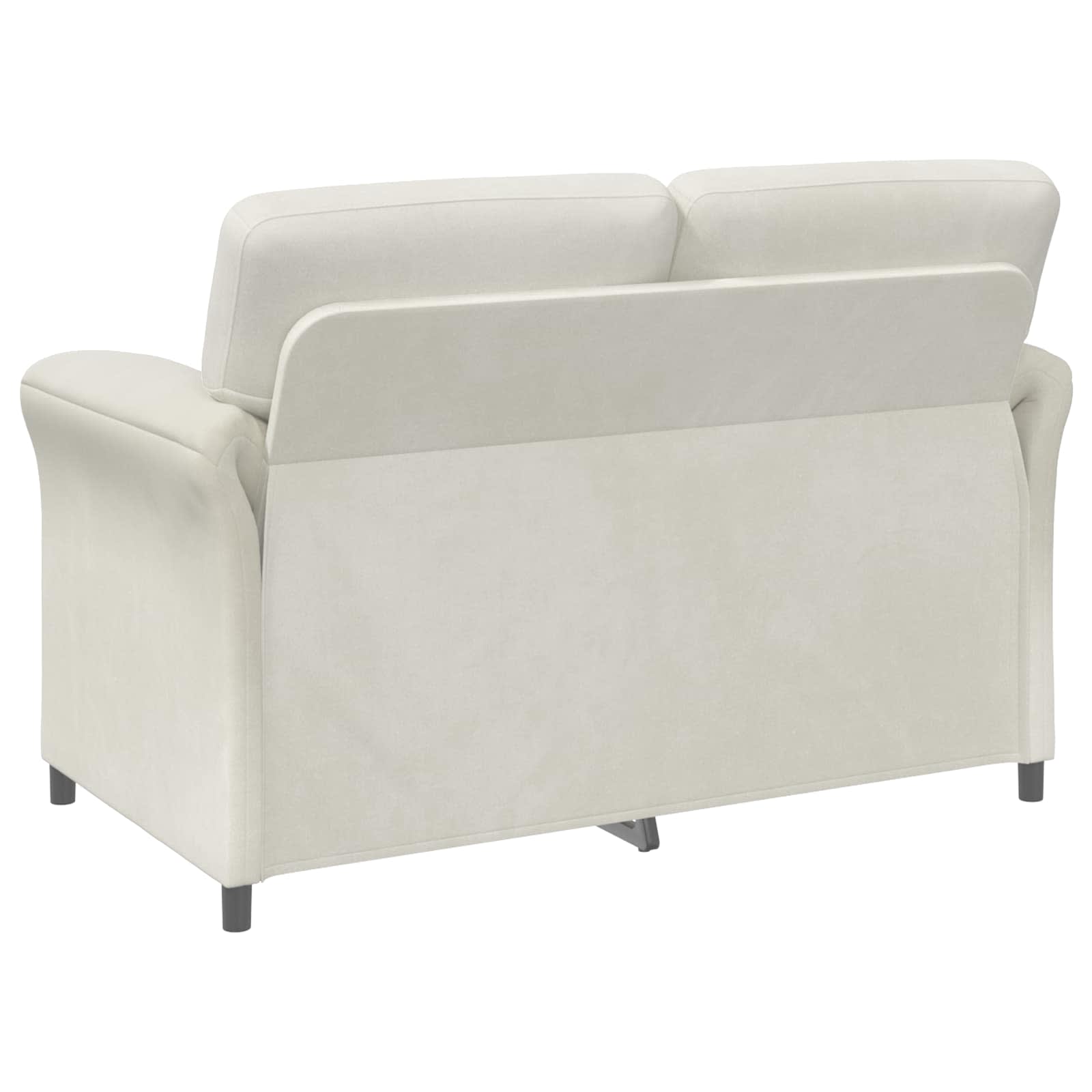 Sofa za dvije osobe Krem 138 x 83 x 95 cm Baršun