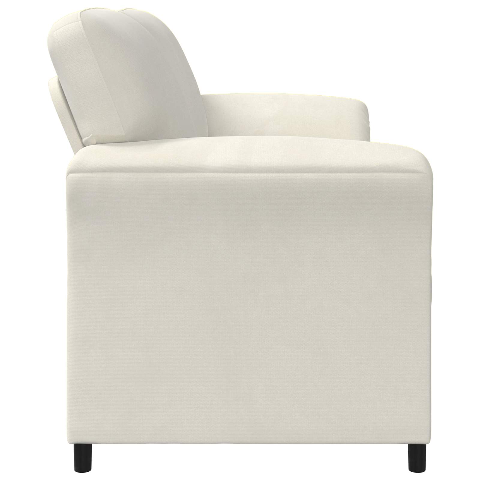 Sofa za dvije osobe Krem 138 x 83 x 95 cm Baršun
