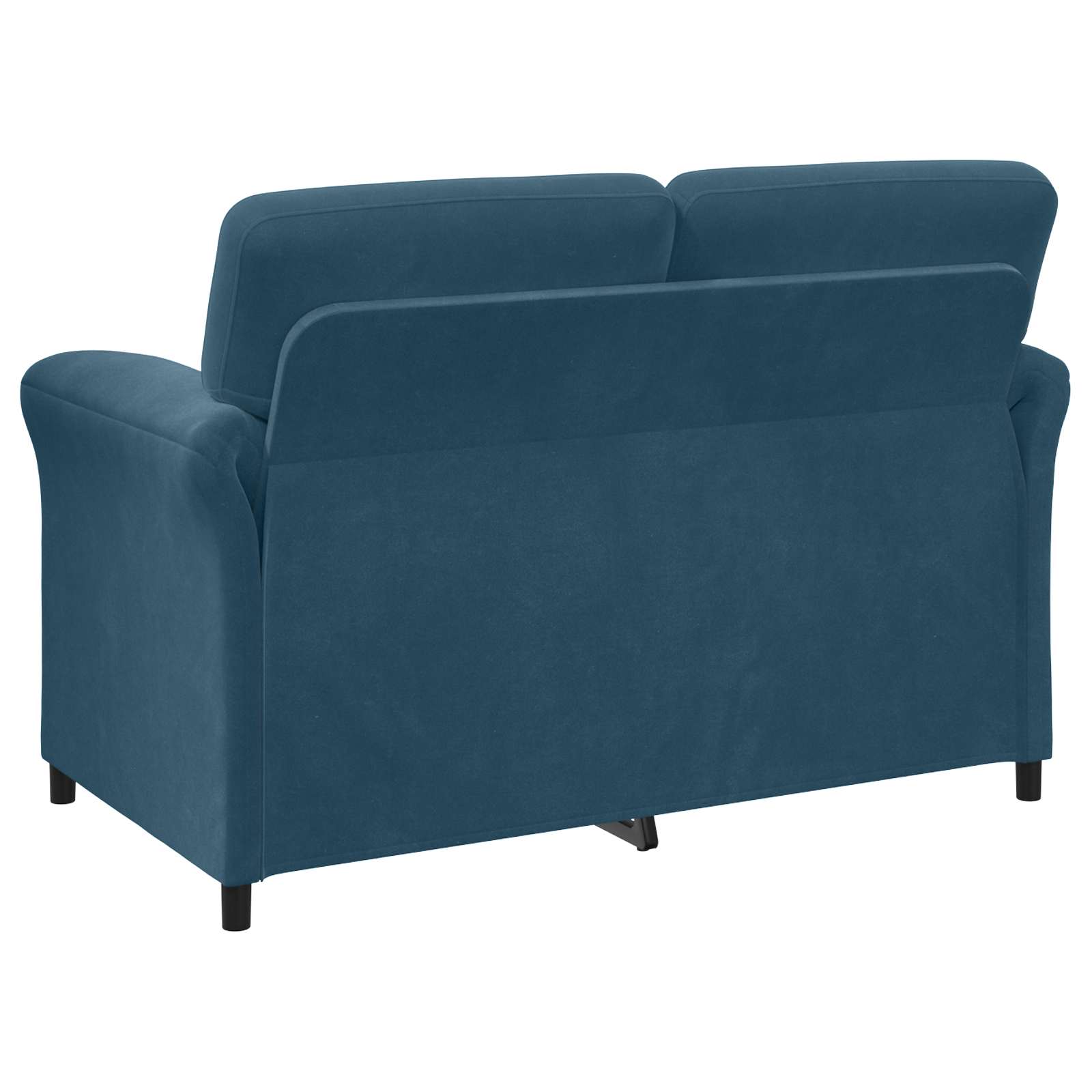 Sofa za dvije osobe Plava 138 x 83 x 95 cm Baršun