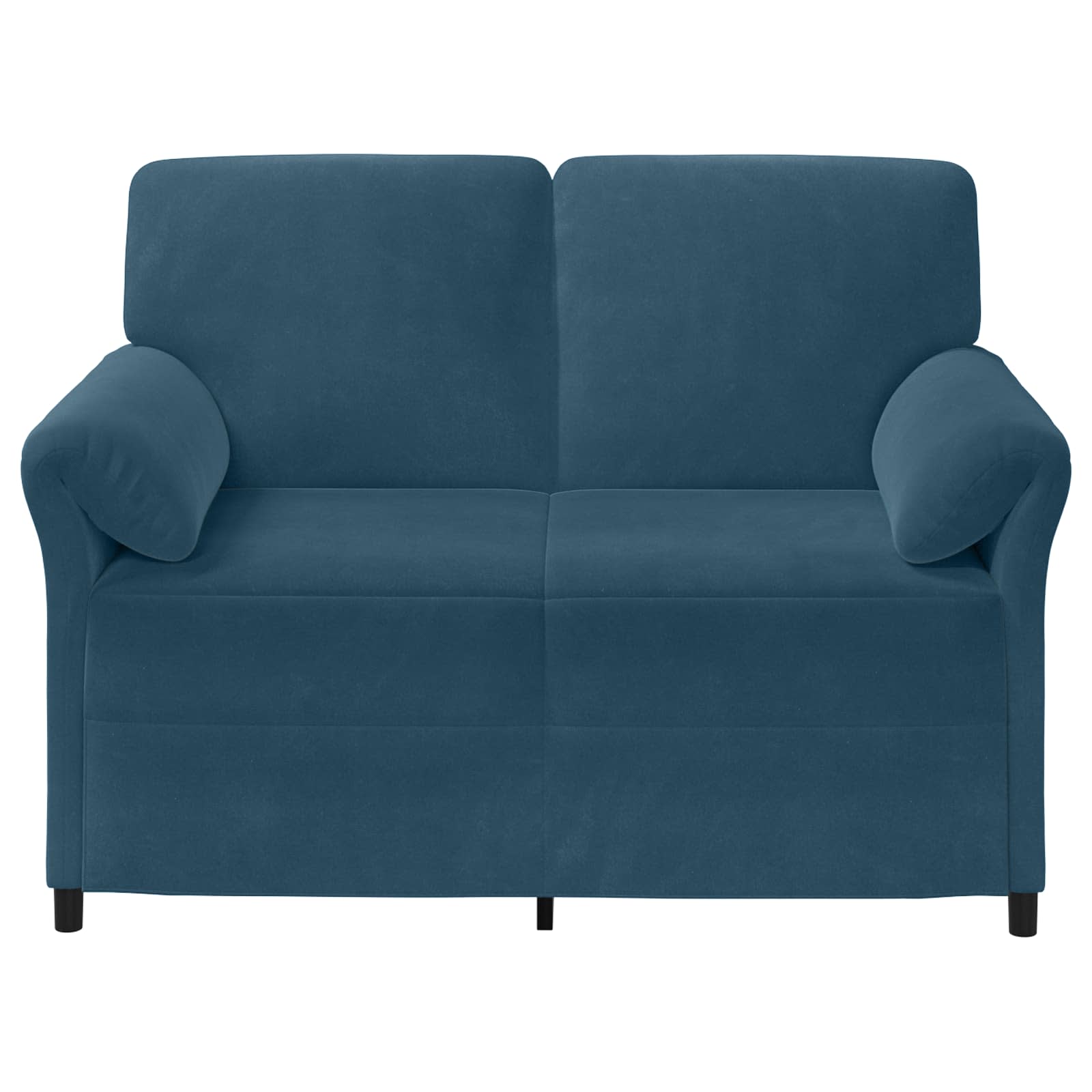 Sofa za dvije osobe Plava 138 x 83 x 95 cm Baršun