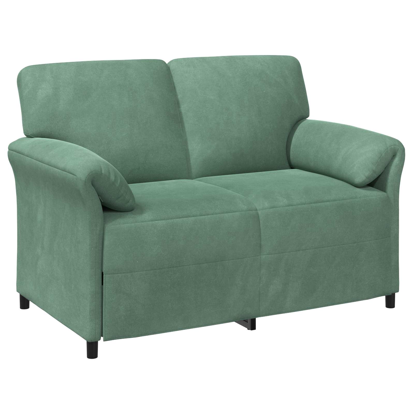 Sofa za dvije osobe Morska zelena 138 x 83 x 95 cm Baršun
