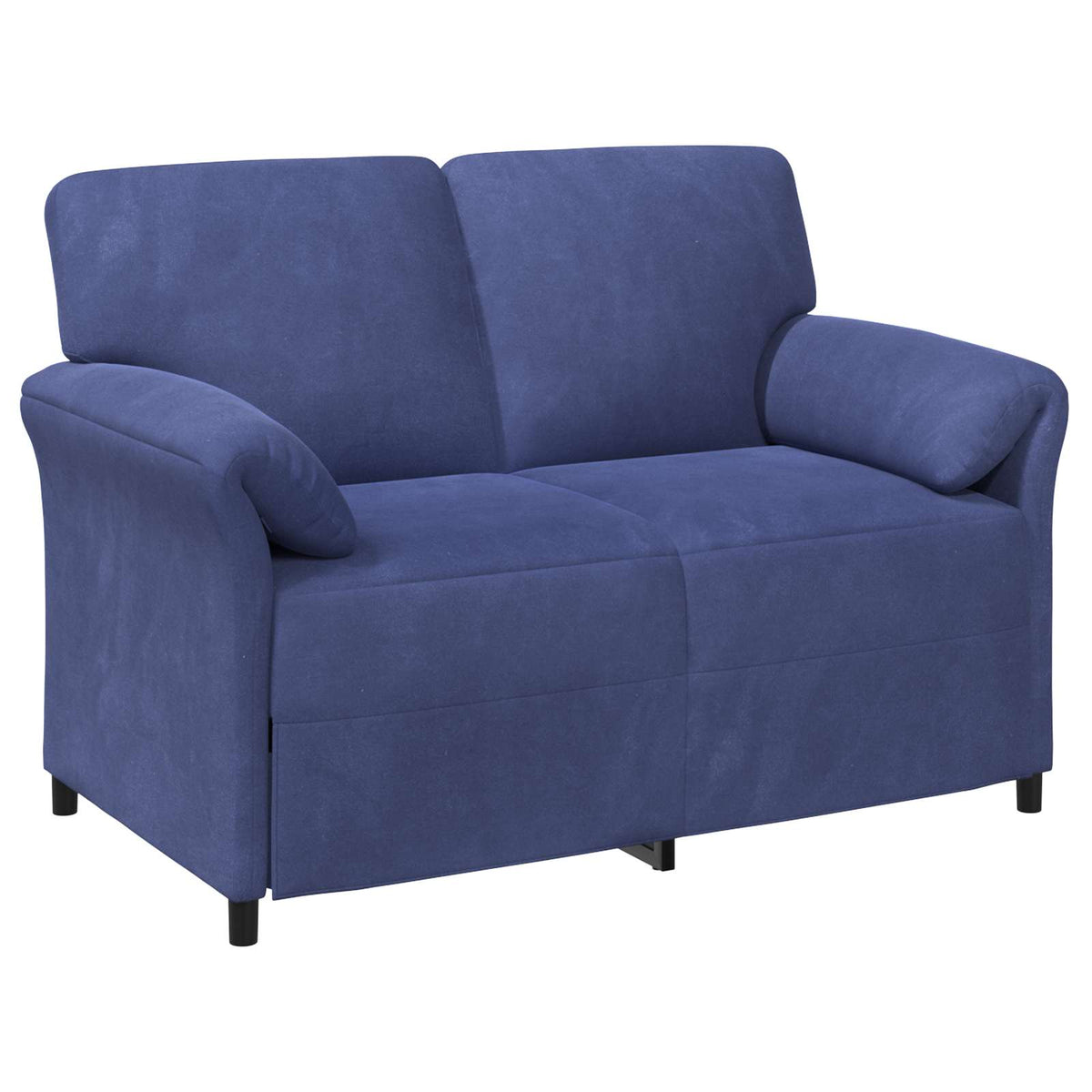 Sofa za dvije osobe Policijska plava 138 x 83 x 95 cm Baršun