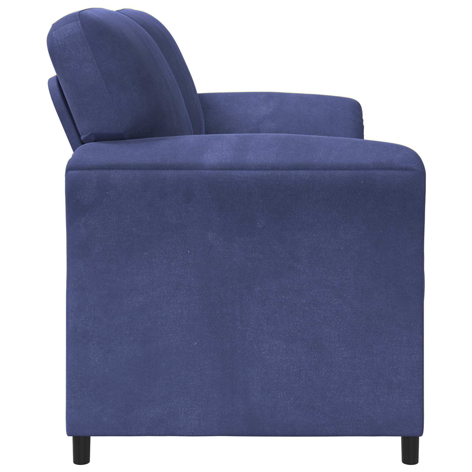 Sofa za dvije osobe Policijska plava 138 x 83 x 95 cm Baršun