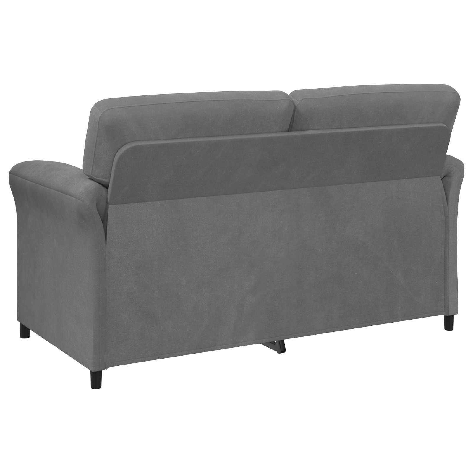 Sofa za dvije osobe Tamnosiva 158 x 83 x 95 cm Baršun
