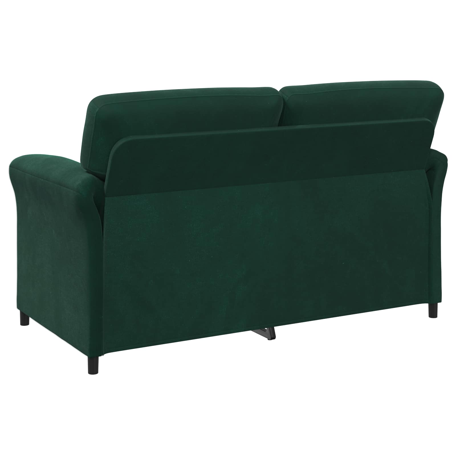 Sofa za dvije osobe Tamnozelena 158 x 83 x 95 cm Baršun