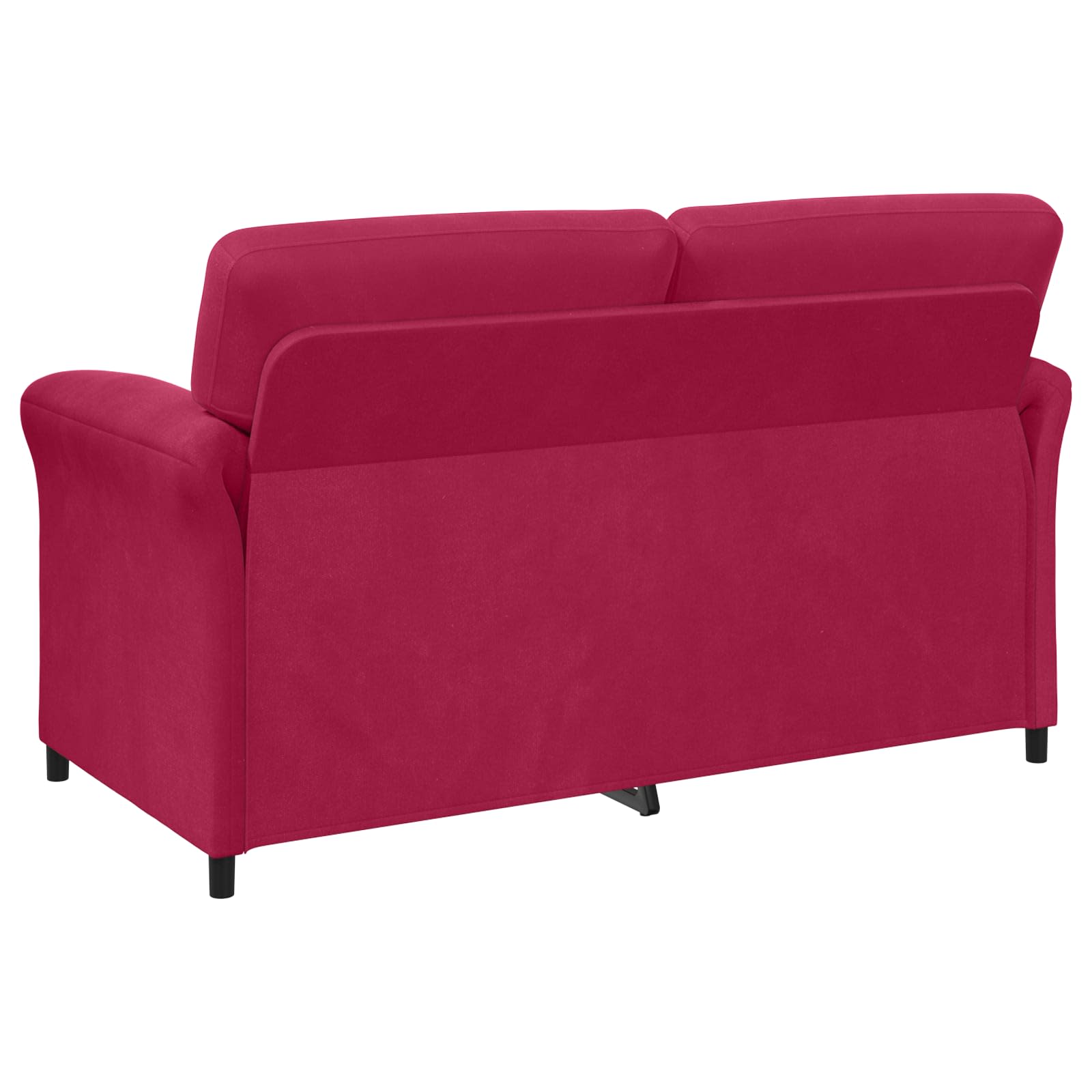 Sofa za dvije osobe Vinska crvena 158 x 83 x 95 cm Baršun