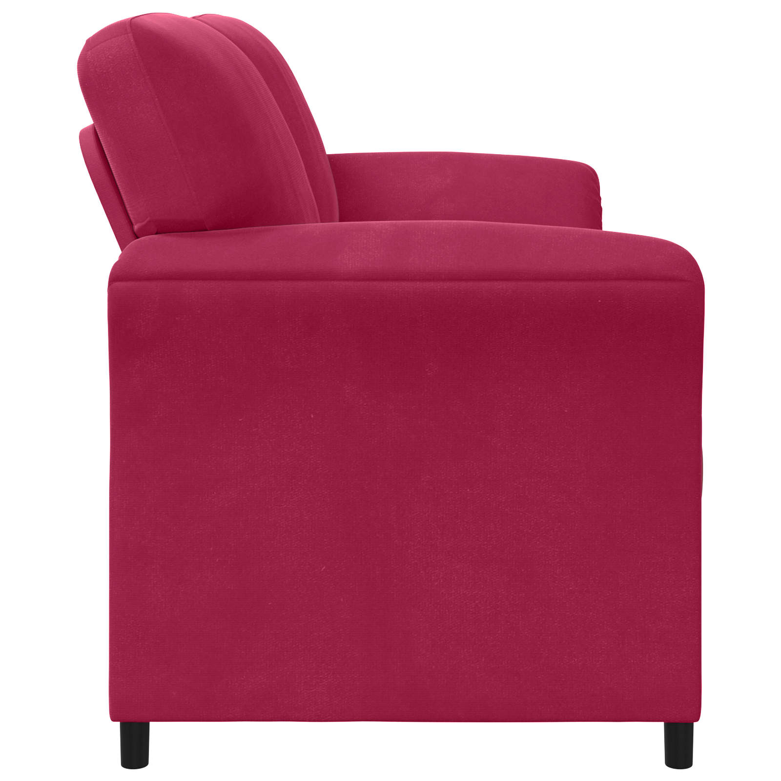 Sofa za dvije osobe Vinska crvena 158 x 83 x 95 cm Baršun