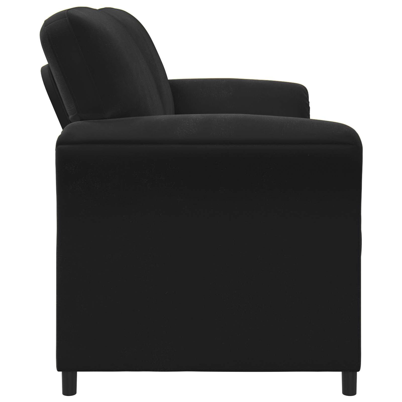 Sofa za dvije osobe Crna 158 x 83 x 95 cm Baršun