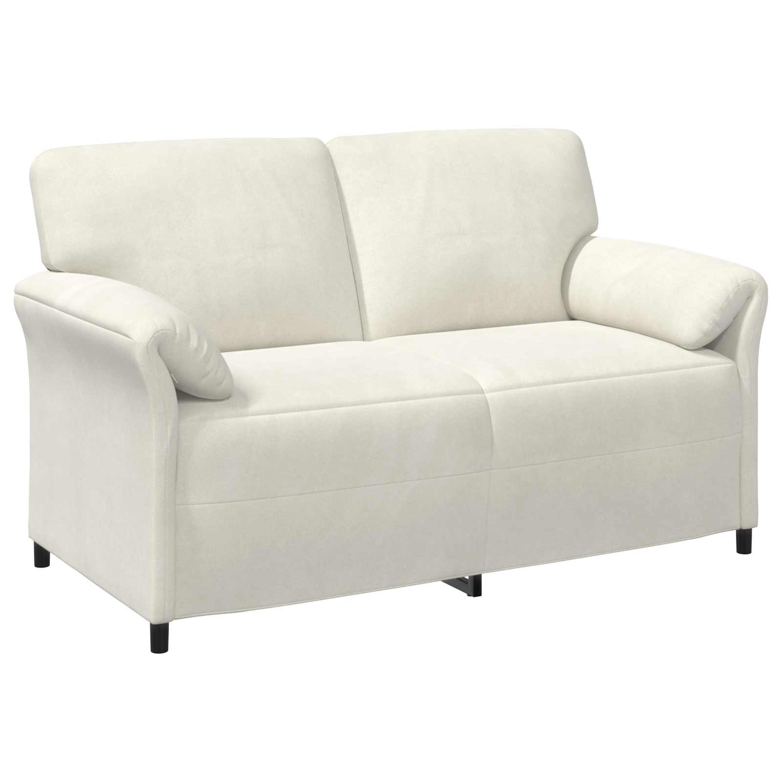 Sofa za dvije osobe Krem 158 x 83 x 95 cm Baršun
