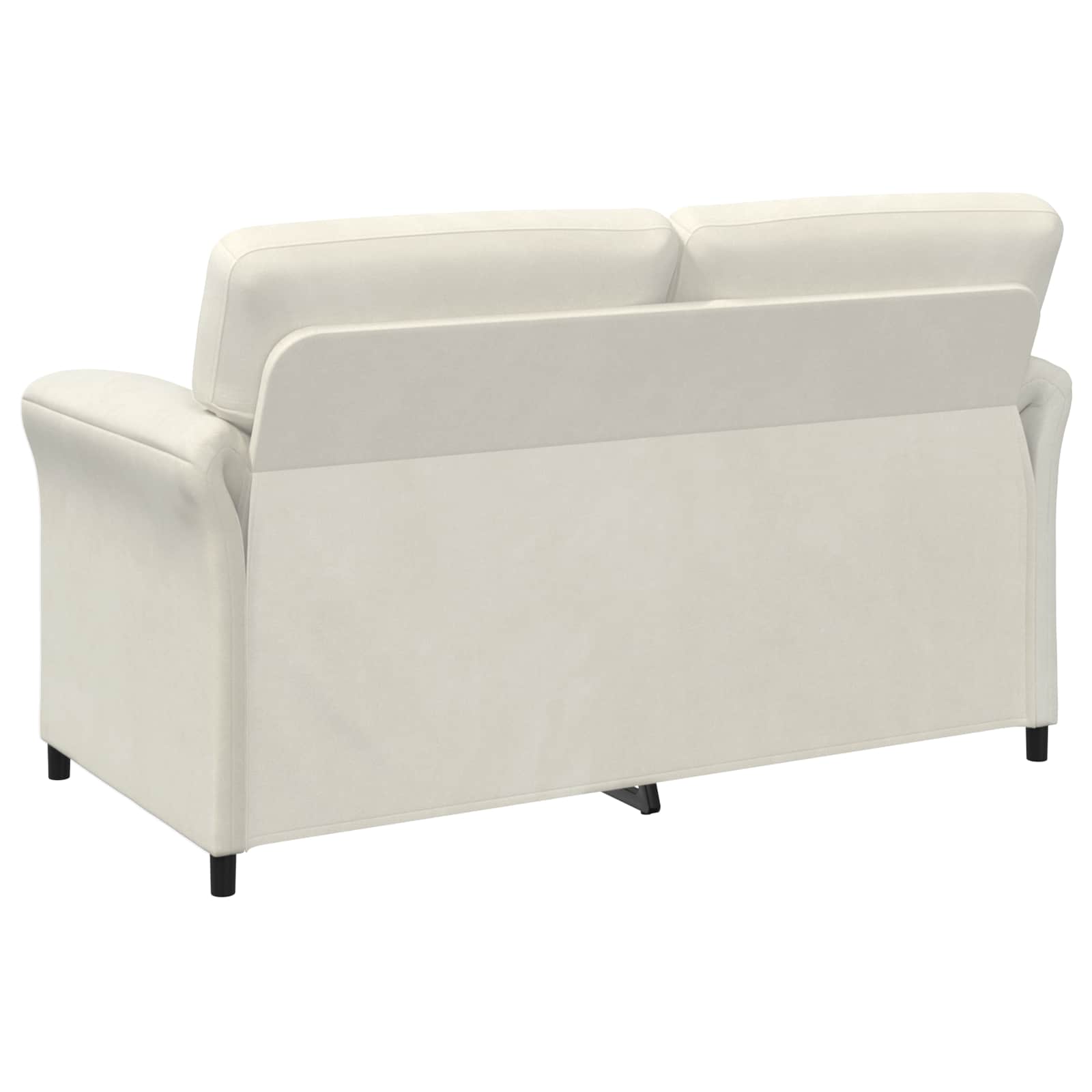 Sofa za dvije osobe Krem 158 x 83 x 95 cm Baršun