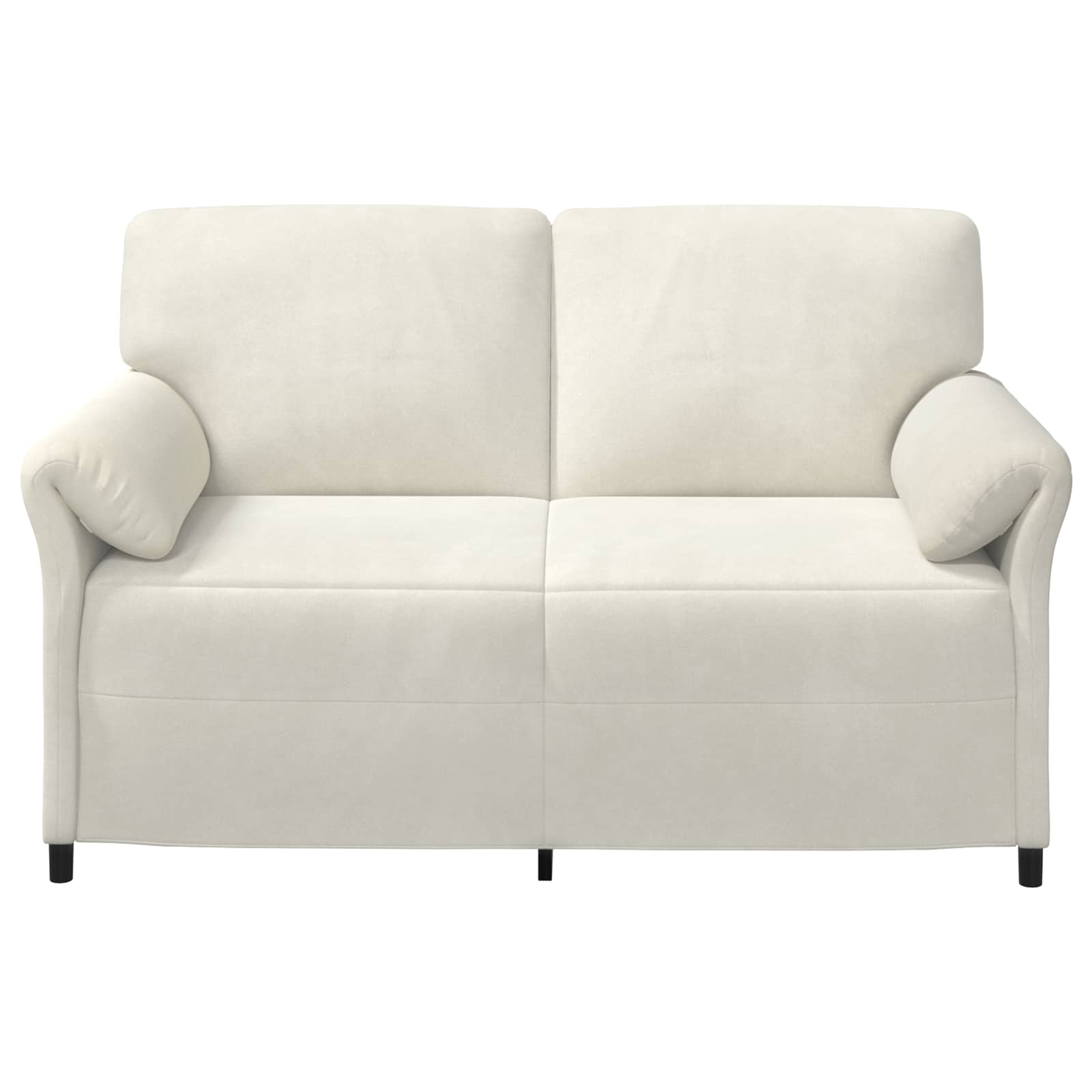 Sofa za dvije osobe Krem 158 x 83 x 95 cm Baršun