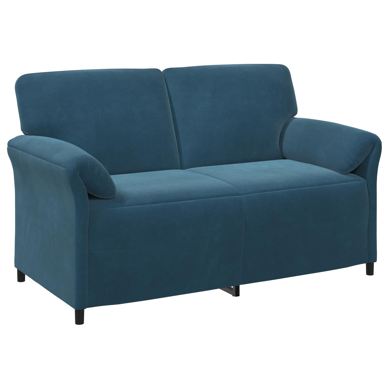 Sofa za dvije osobe Plava 158 x 83 x 95 cm Baršun