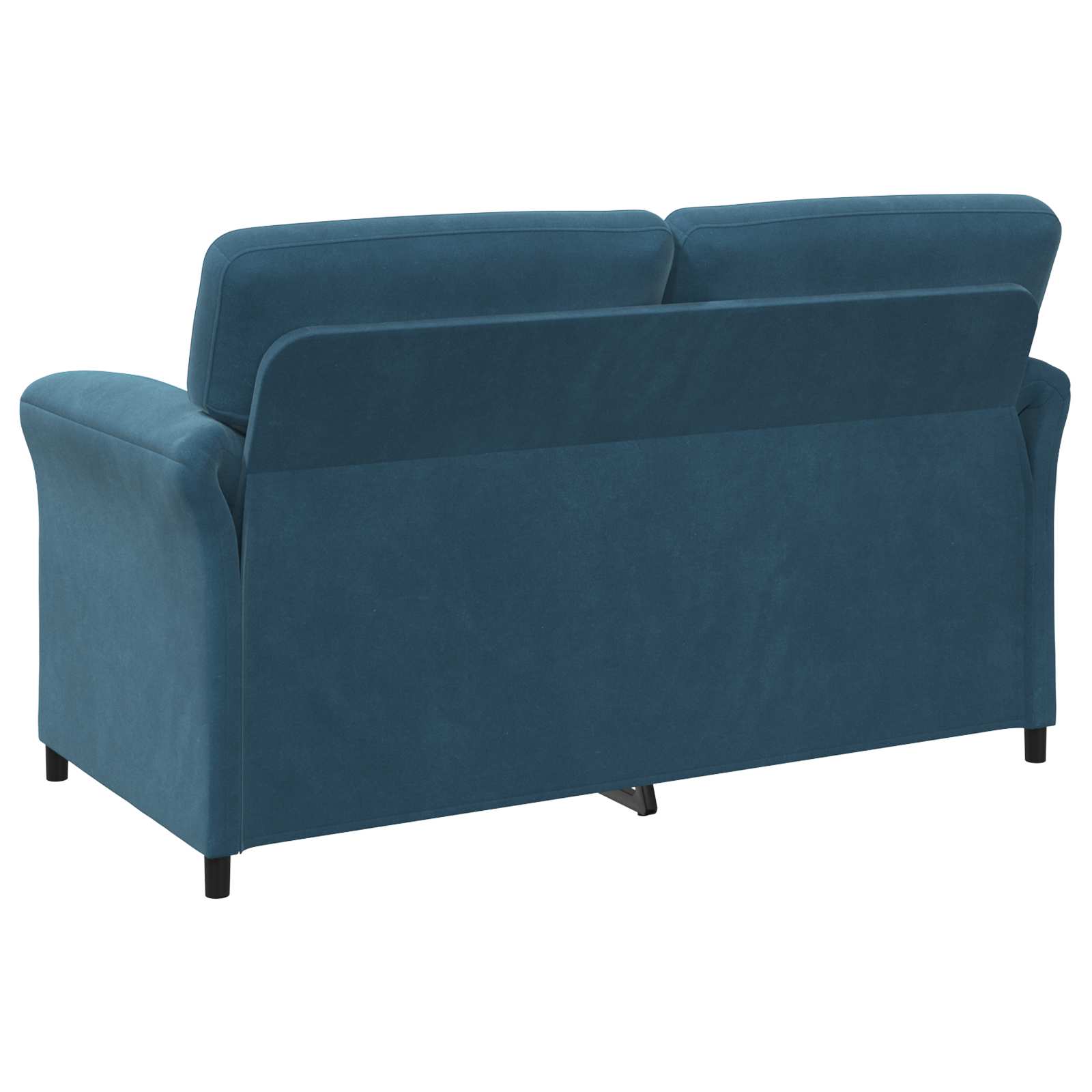 Sofa za dvije osobe Plava 158 x 83 x 95 cm Baršun
