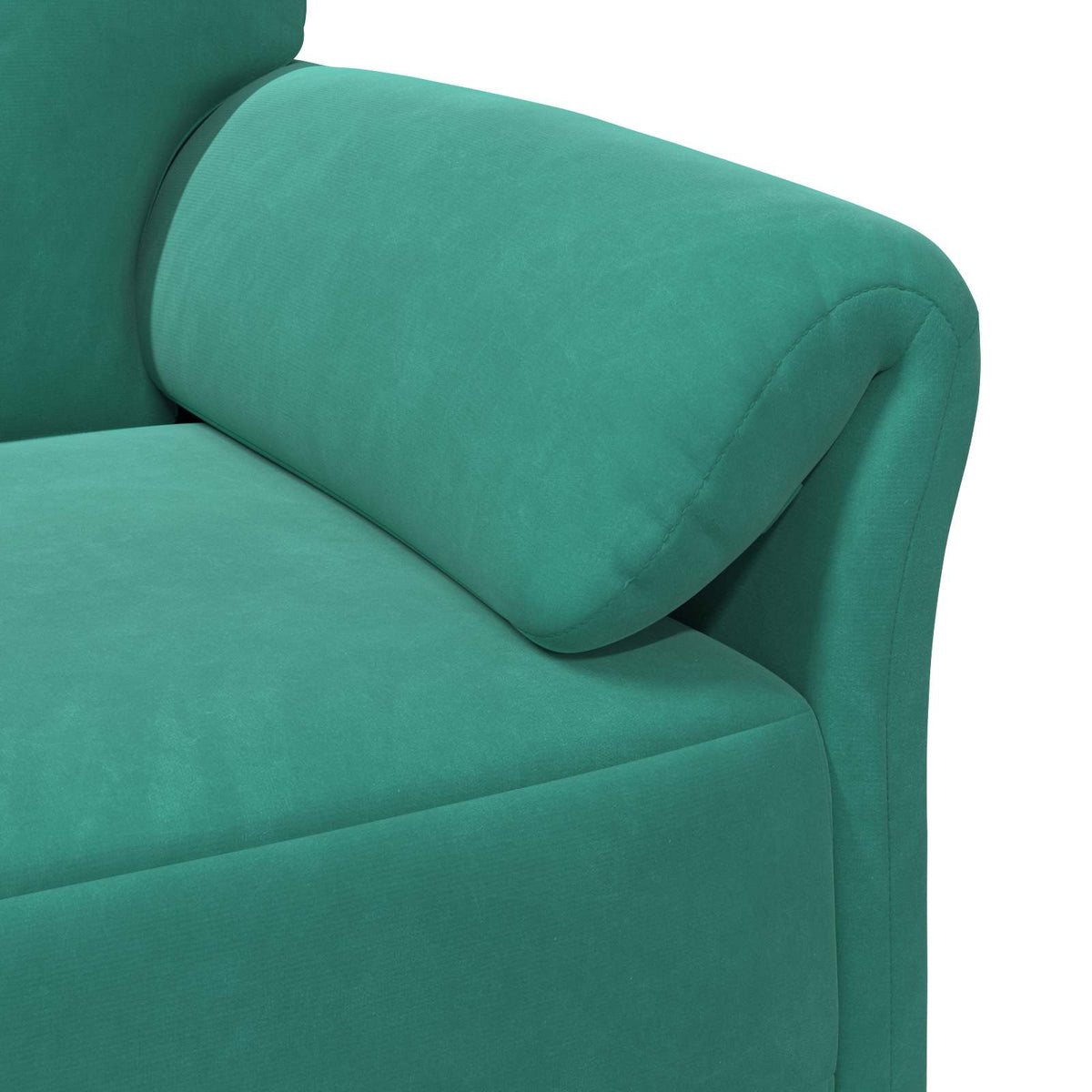 Sofa za dvije osobe Tirkizna 158 x 83 x 95 cm Baršun