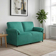 Sofa za dvije osobe Tirkizna 158 x 83 x 95 cm Baršun