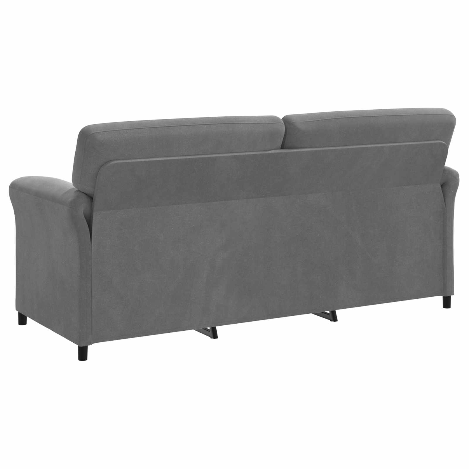 Sofa za 3 osobe Tamnosiva 198 x 83 x 95 cm Baršun