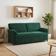 Sofa za 3 osobe Tamnozelena 198 x 83 x 95 cm Baršun