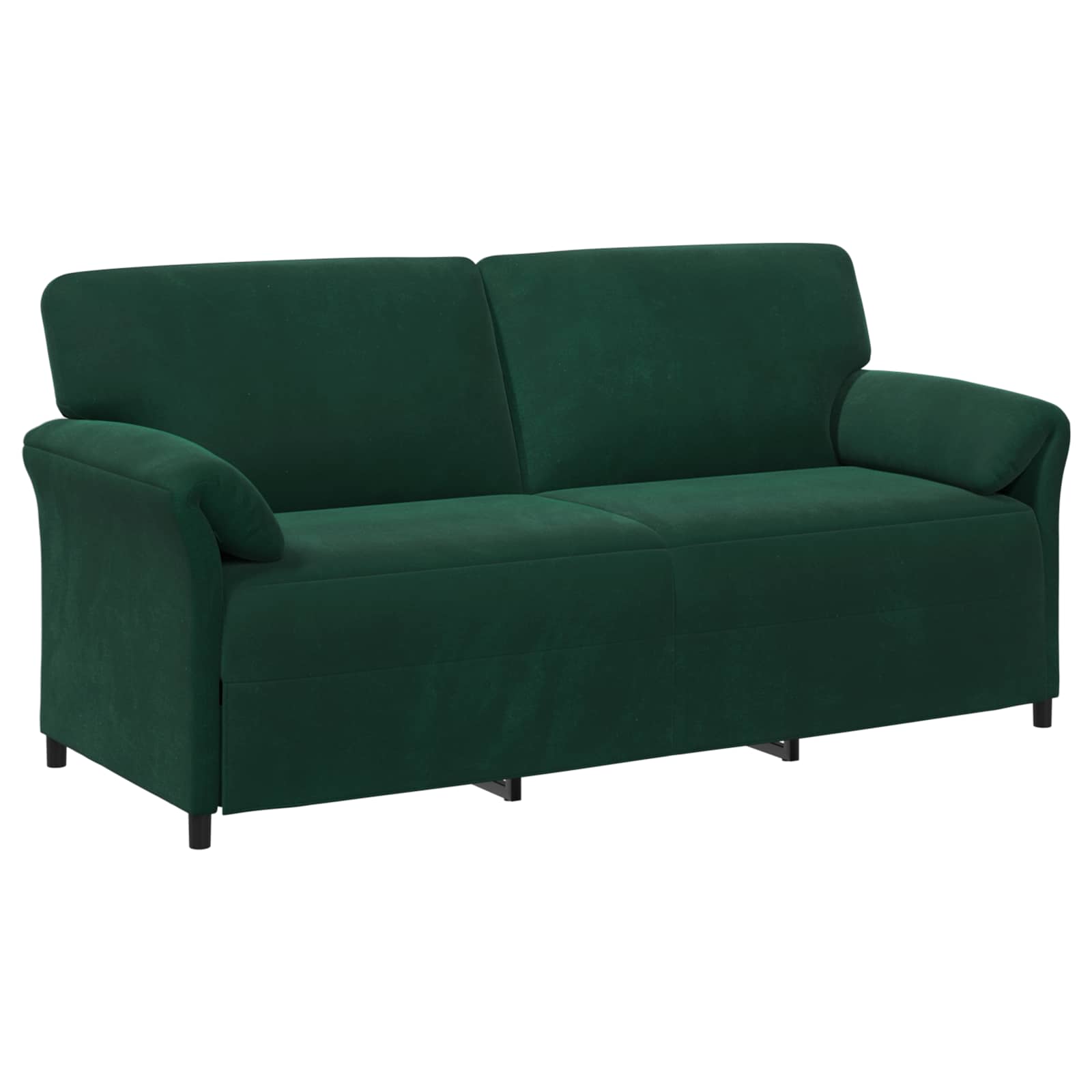 Sofa za 3 osobe Tamnozelena 198 x 83 x 95 cm Baršun