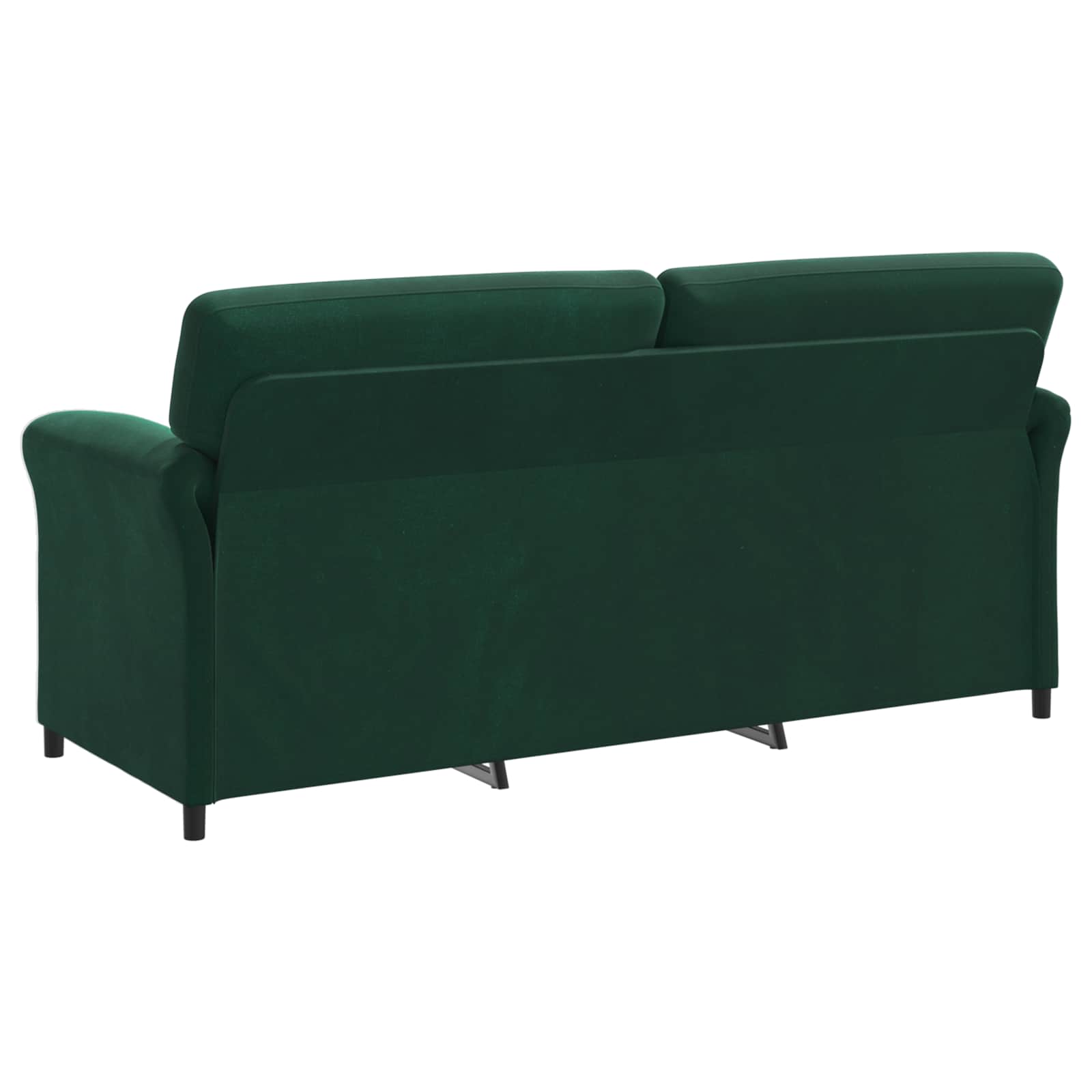 Sofa za 3 osobe Tamnozelena 198 x 83 x 95 cm Baršun