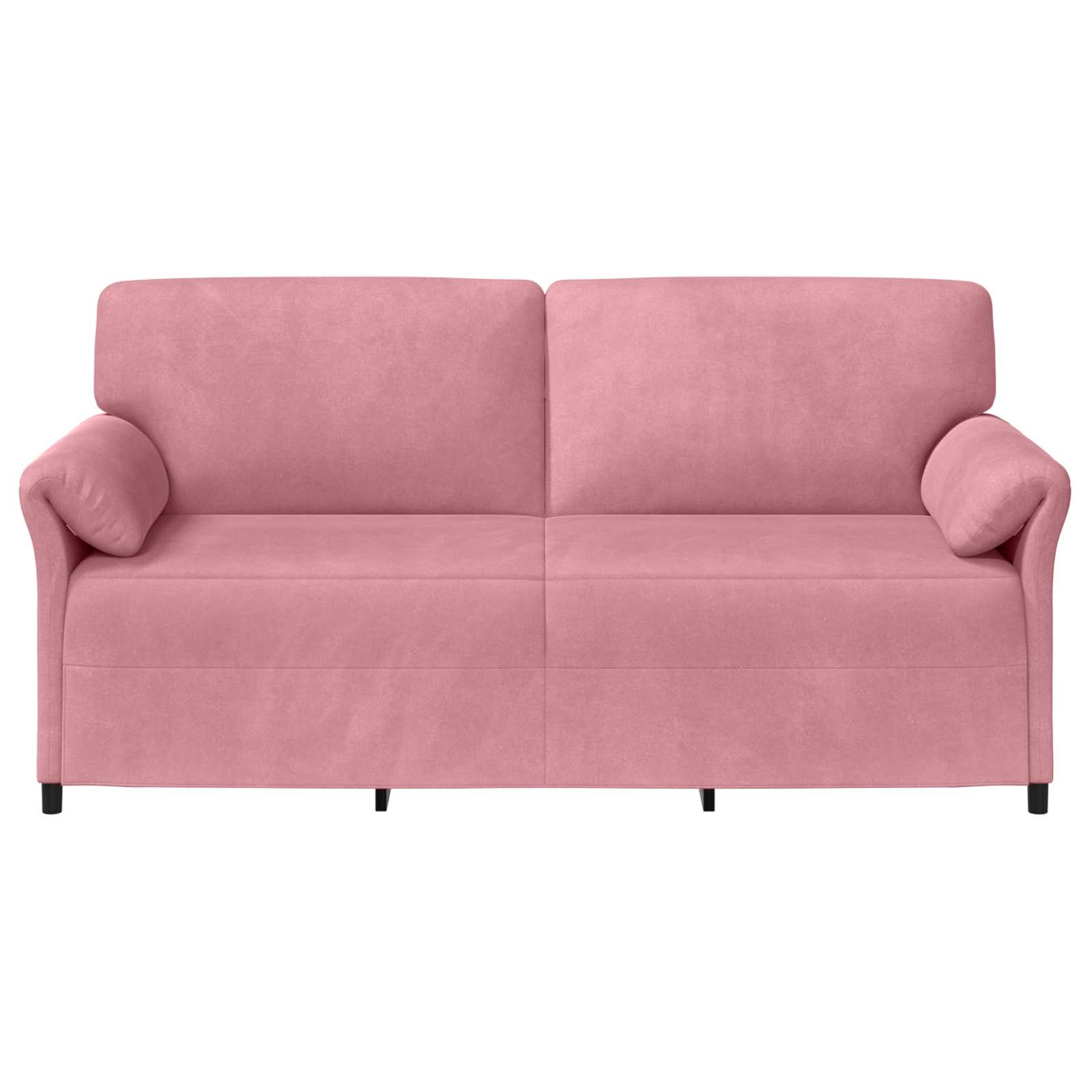 Sofa za 3 osobe Ružičasta 198 x 83 x 95 cm Baršun