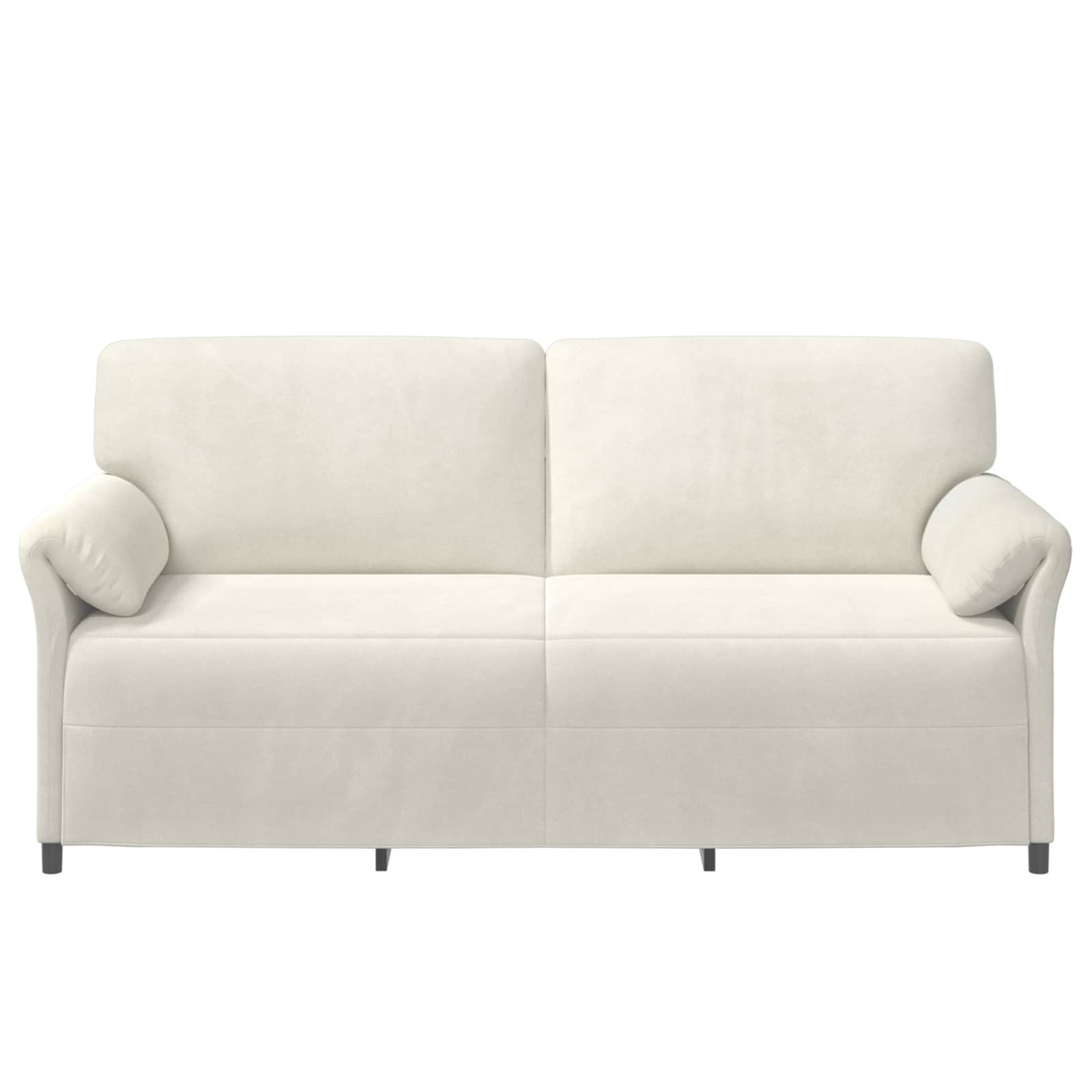 Sofa za 3 osobe Krem 198 x 83 x 95 cm Baršun