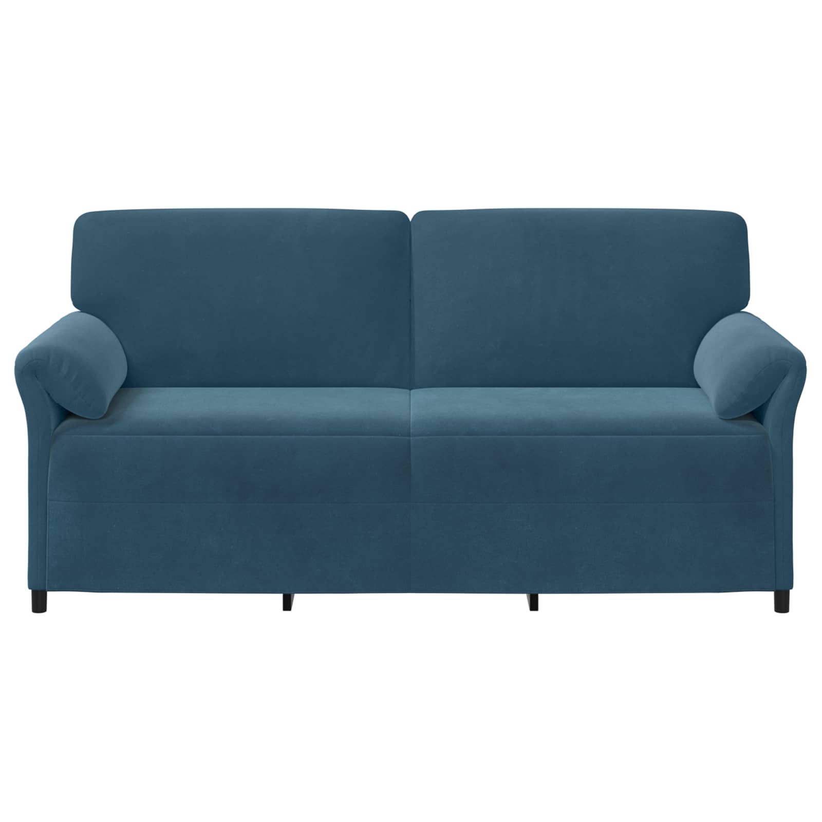 Sofa za 3 osobe Plava 198 x 83 x 95 cm Baršun