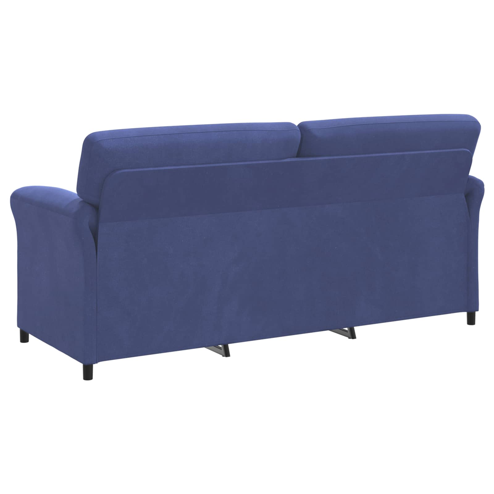 Sofa za 3 osobe Policijska plava 198 x 83 x 95 cm Baršun