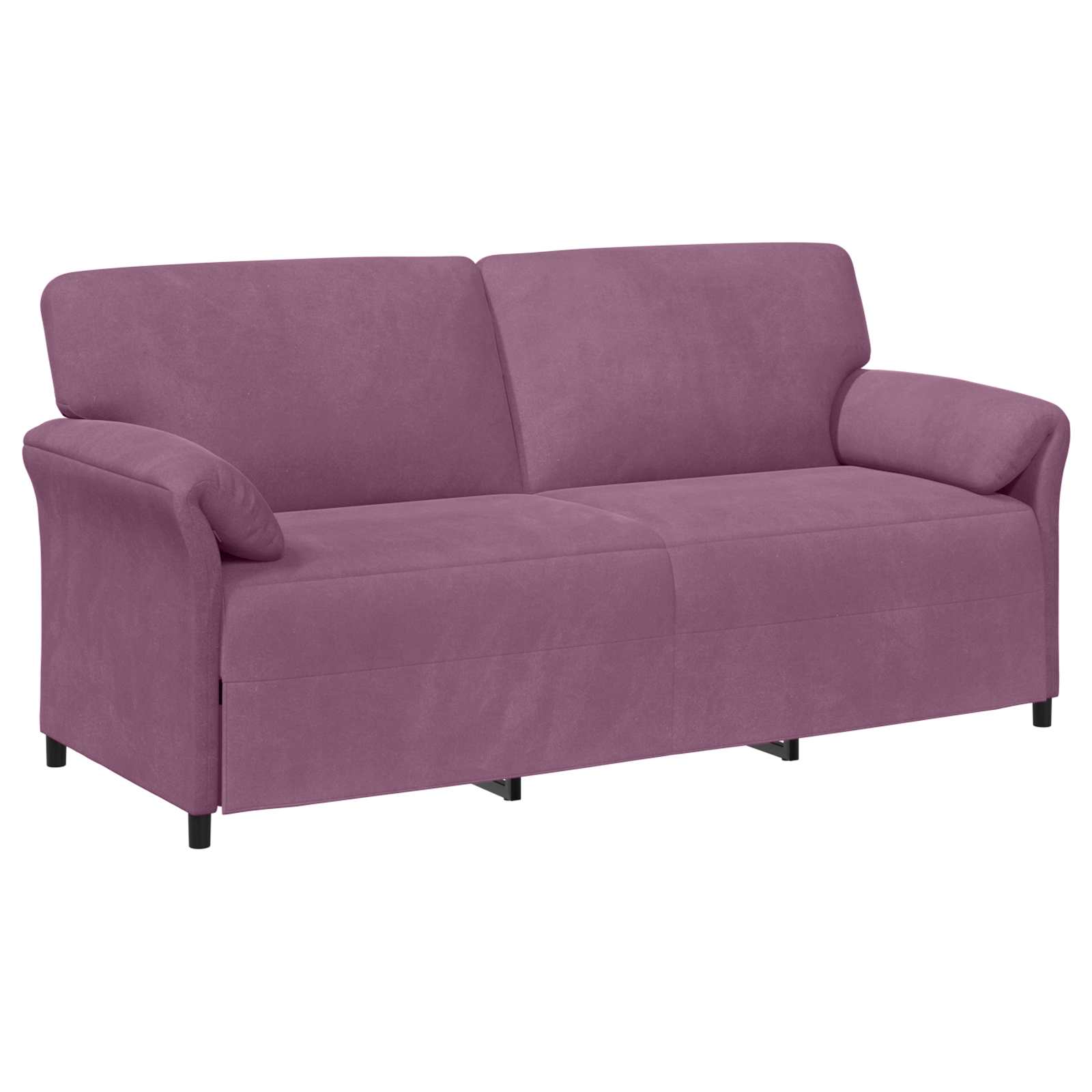 Sofa za 3 osobe Ljubičasta 198 x 83 x 95 cm Baršun
