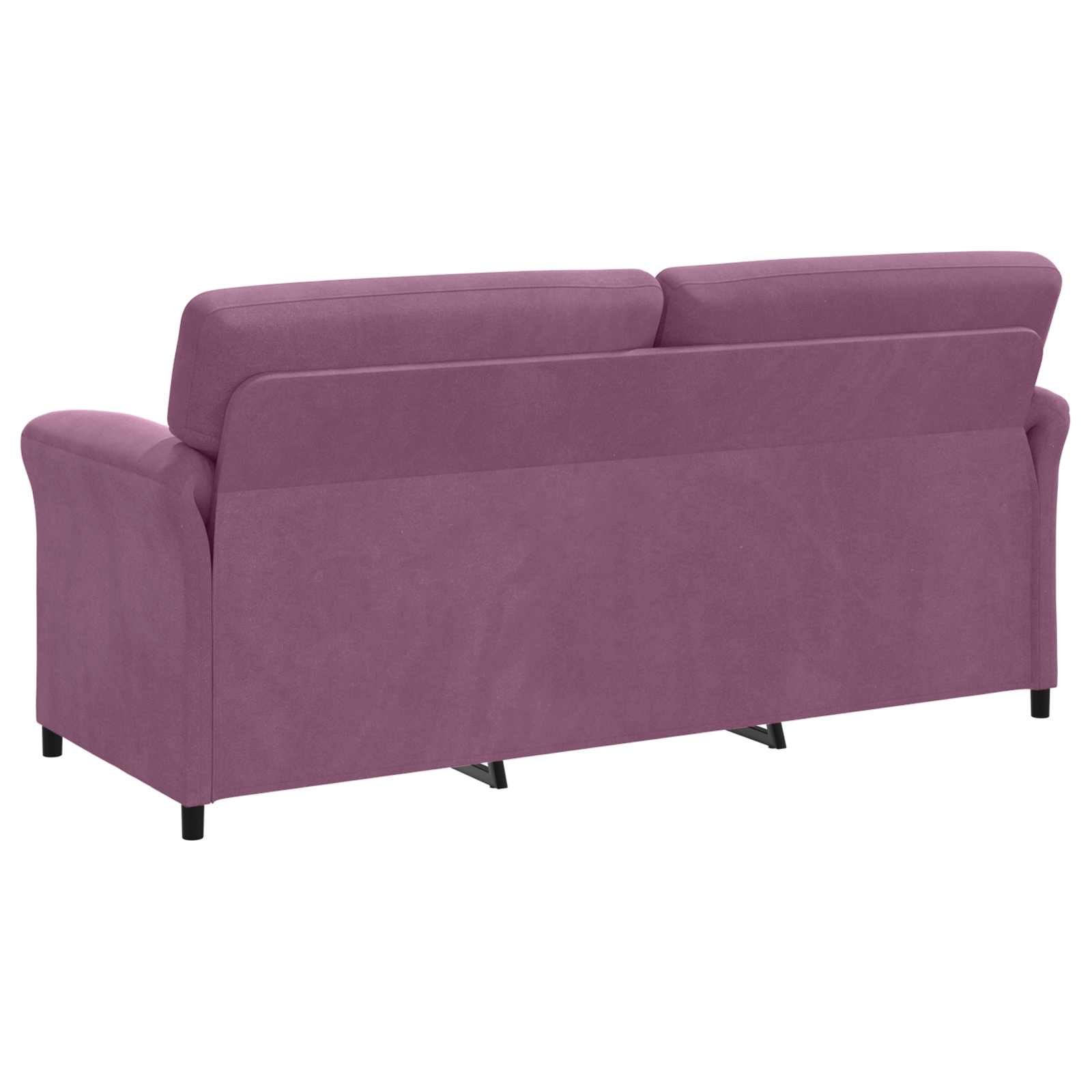 Sofa za 3 osobe Ljubičasta 198 x 83 x 95 cm Baršun
