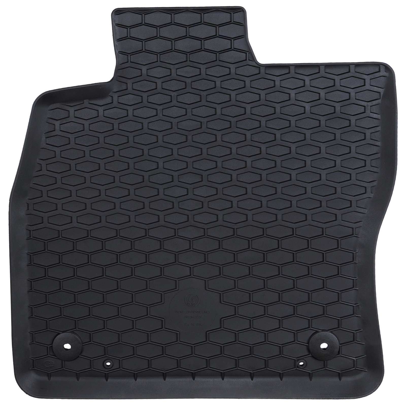 Auto tepih 4 pcs Crna odgovara za Audi A3 2012-2020 Guma