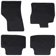 Auto tepih 4 pcs Crna pogodno za Škoda OCTAVIA III 2013-2019