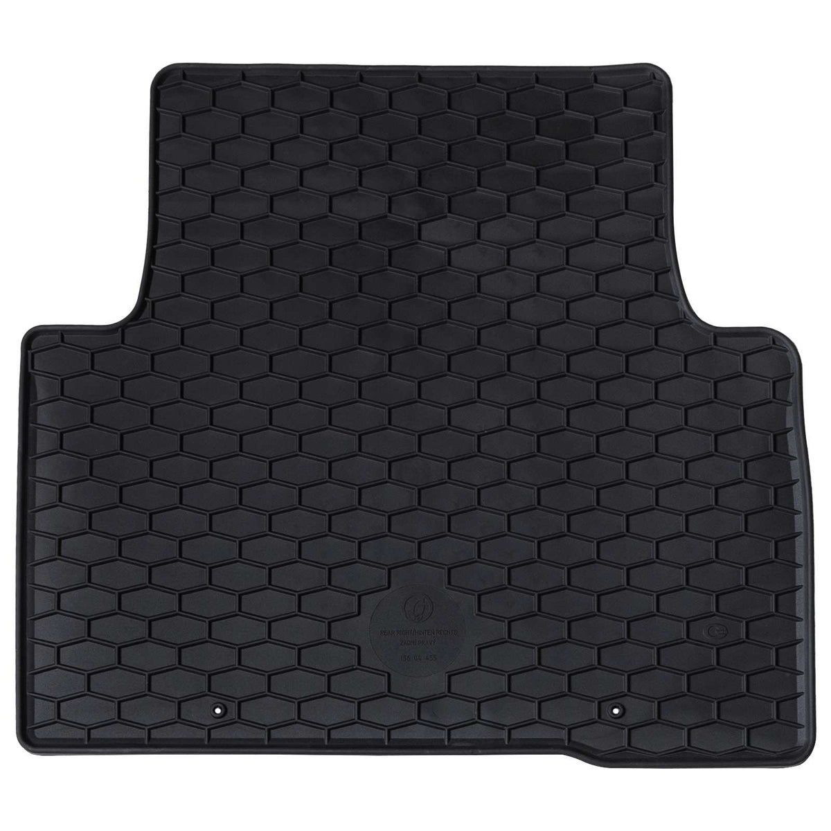 Auto tepih 4 pcs Crna prikladno za VW TIGUAN 2016-2023 Guma