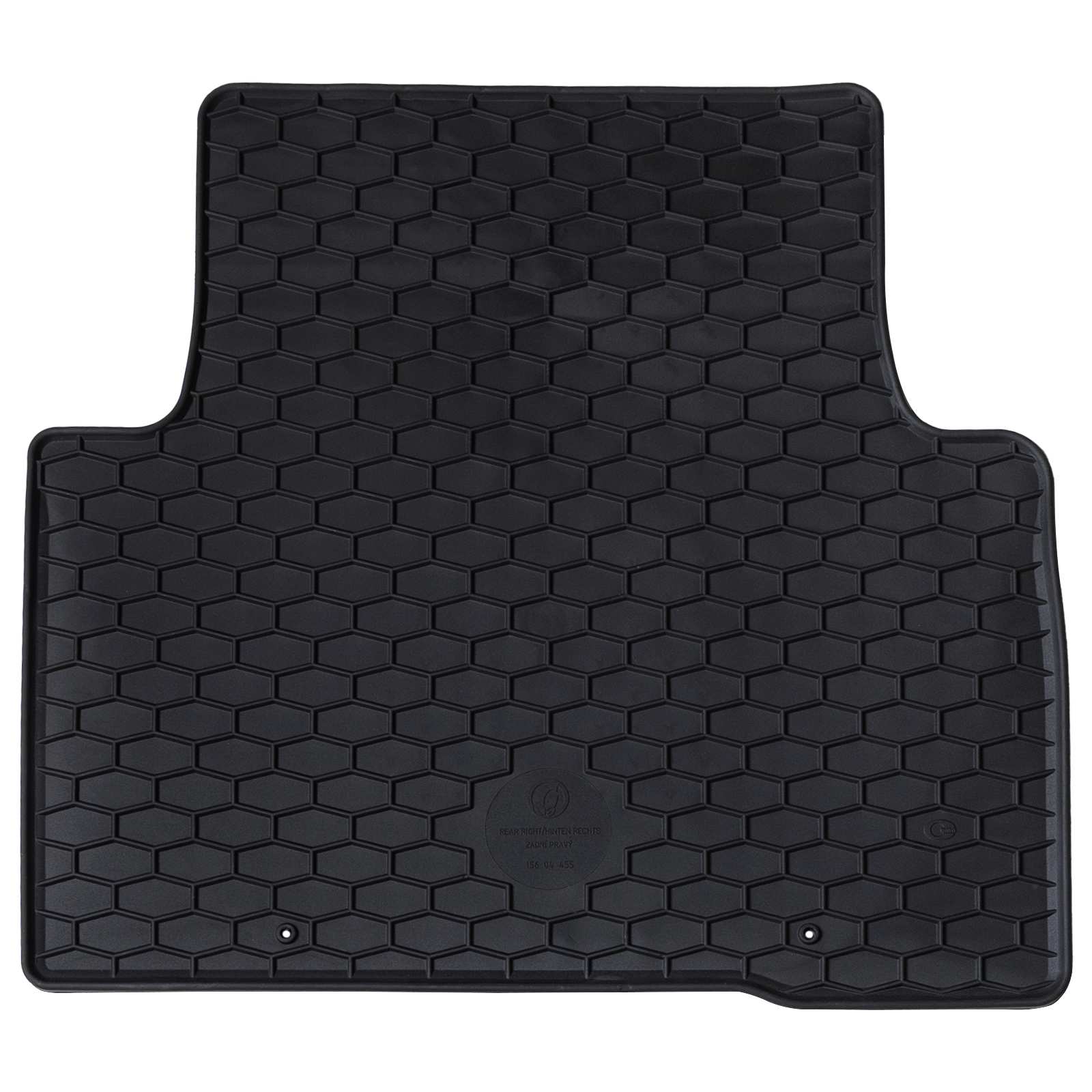 Auto tepih 4 pcs Crna prikladno za VW TIGUAN 2016-2023 Guma