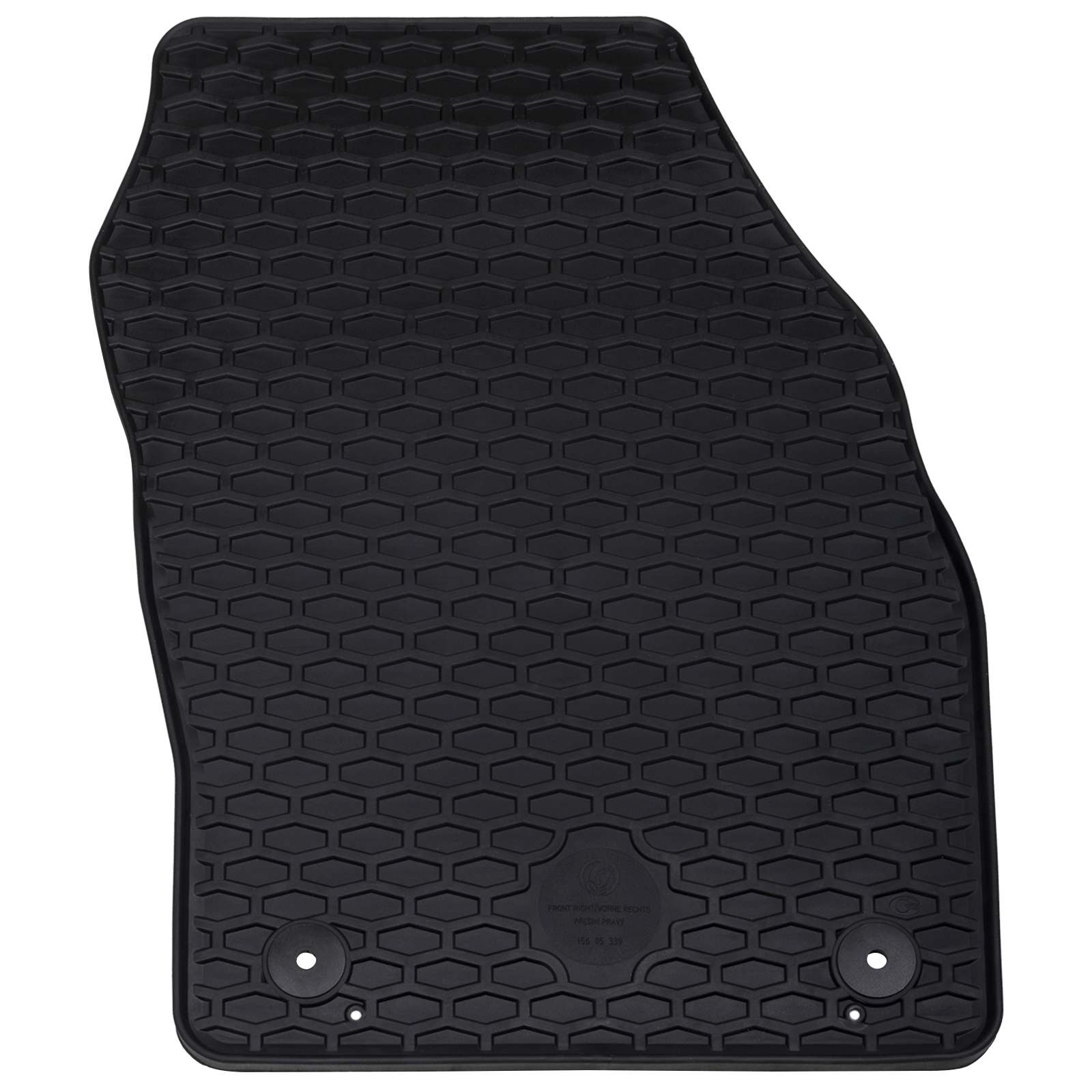 Auto tepih 4 pcs Crna svojstvo za VW T-CROSS 2019- Guma