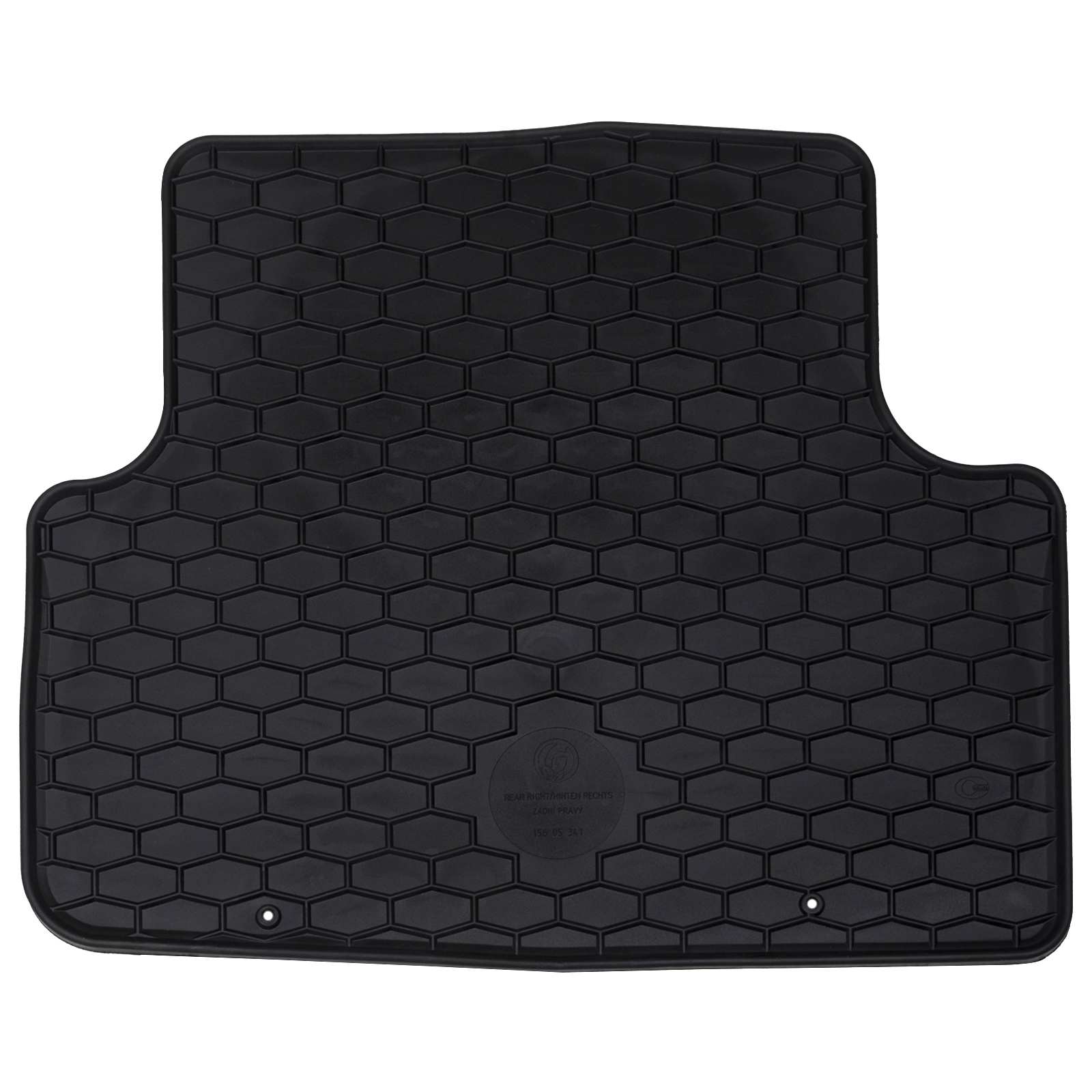 Auto tepih 4 pcs Crna svojstvo za VW T-CROSS 2019- Guma